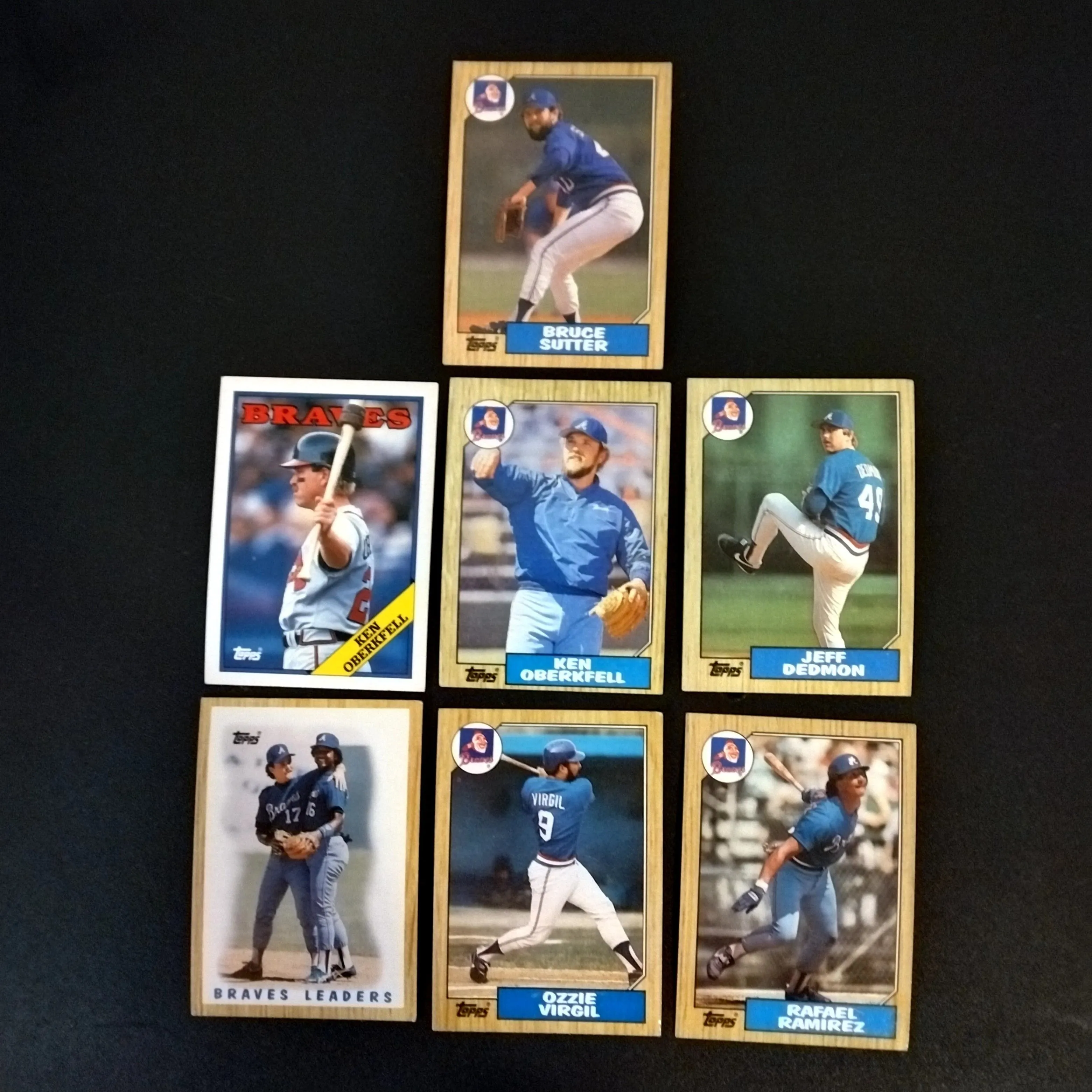 Product image for 1987 Topps Braves Lot
