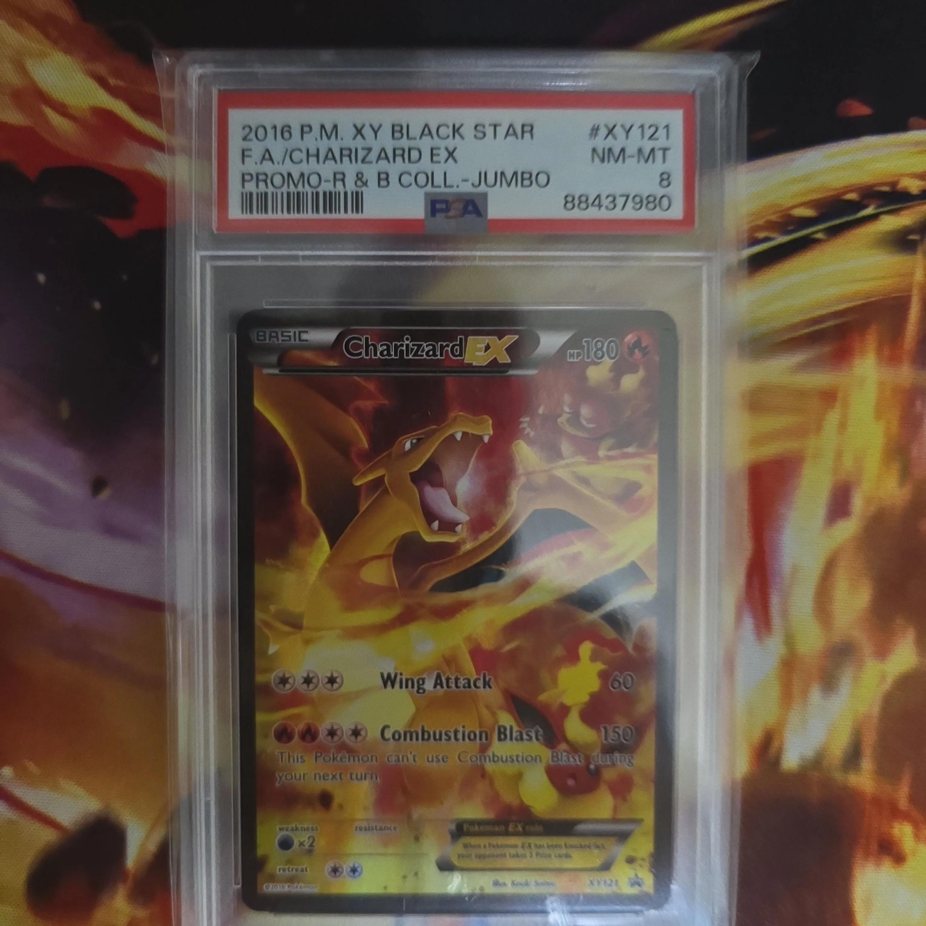 Product image for charizard ex xy 121