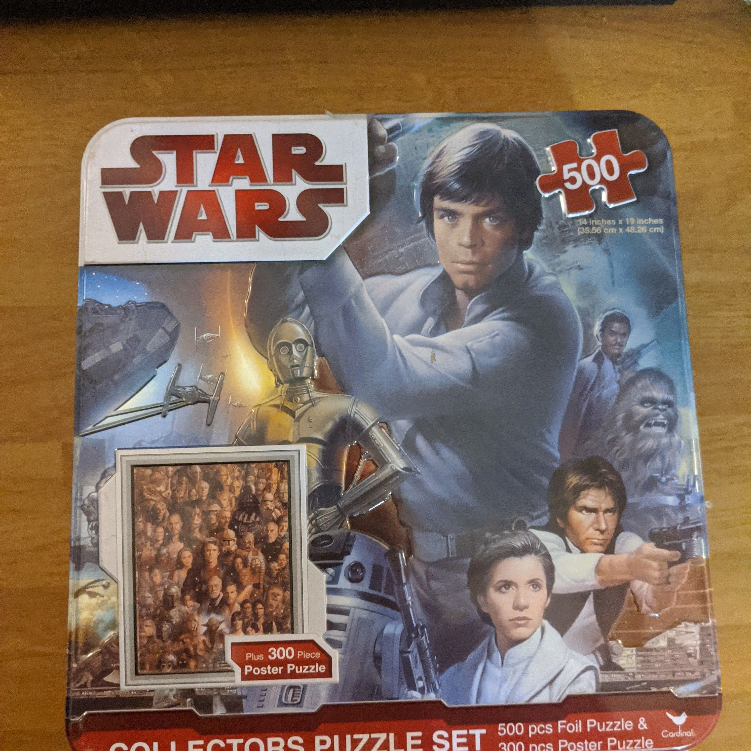 Product image for Star Wars puzzle set in tin. (2010)