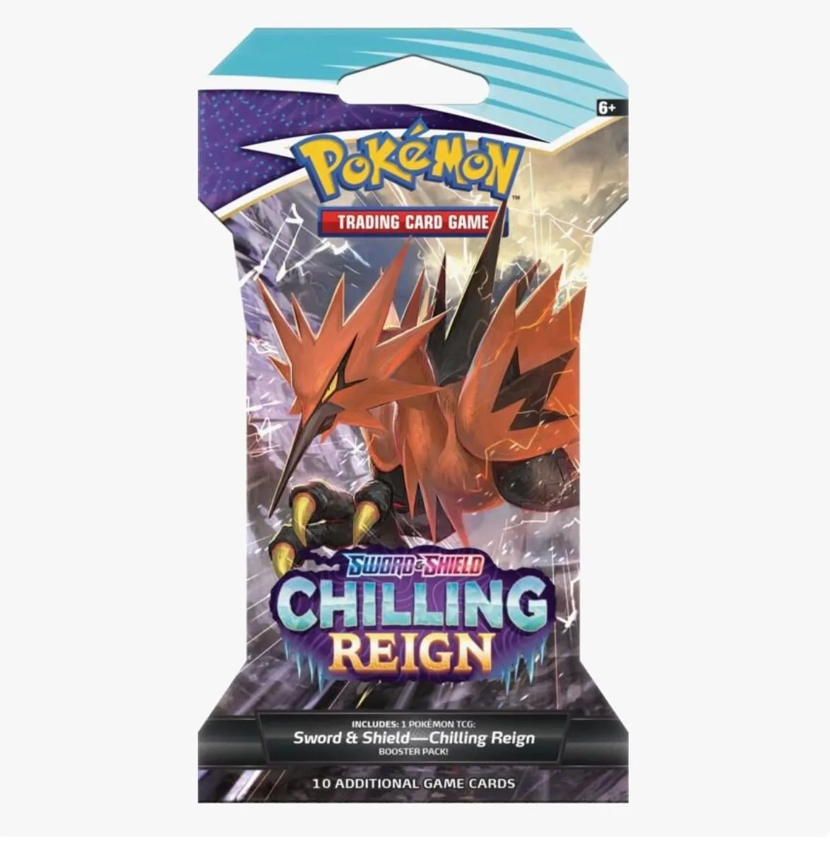 Product image for 2021 Chilling Reign Sleeved Booster Pack