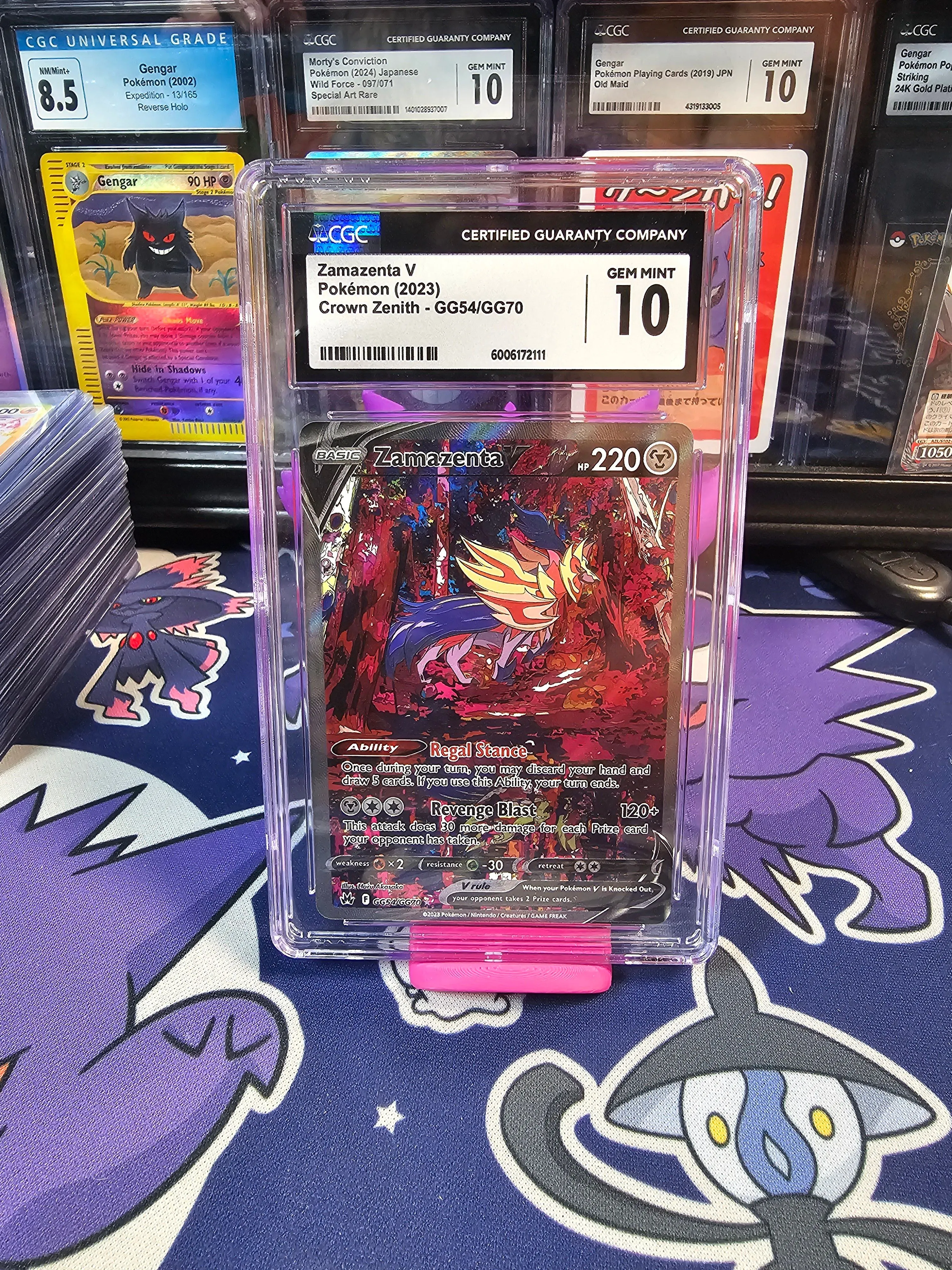 Product image for 3. Zamazenta V SIR CGC 10