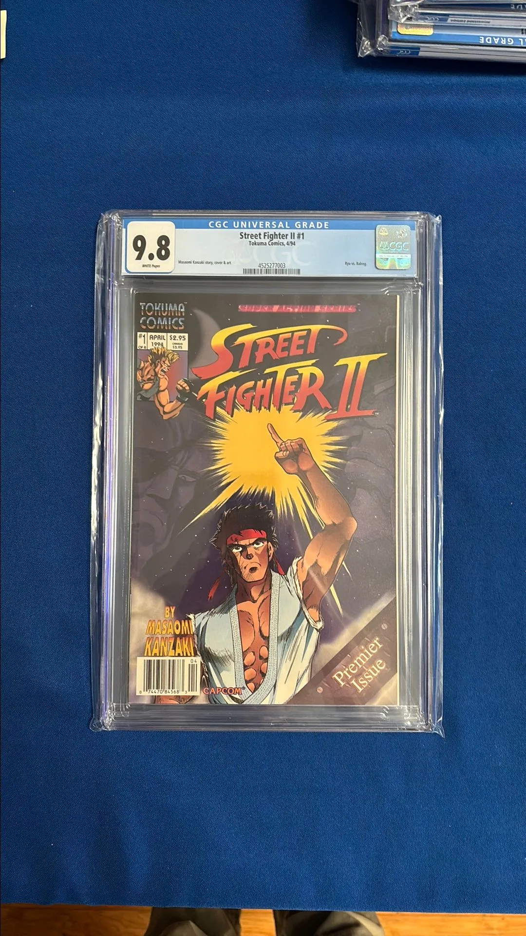 Product image for Street Fighter II #1 CGC 9.8