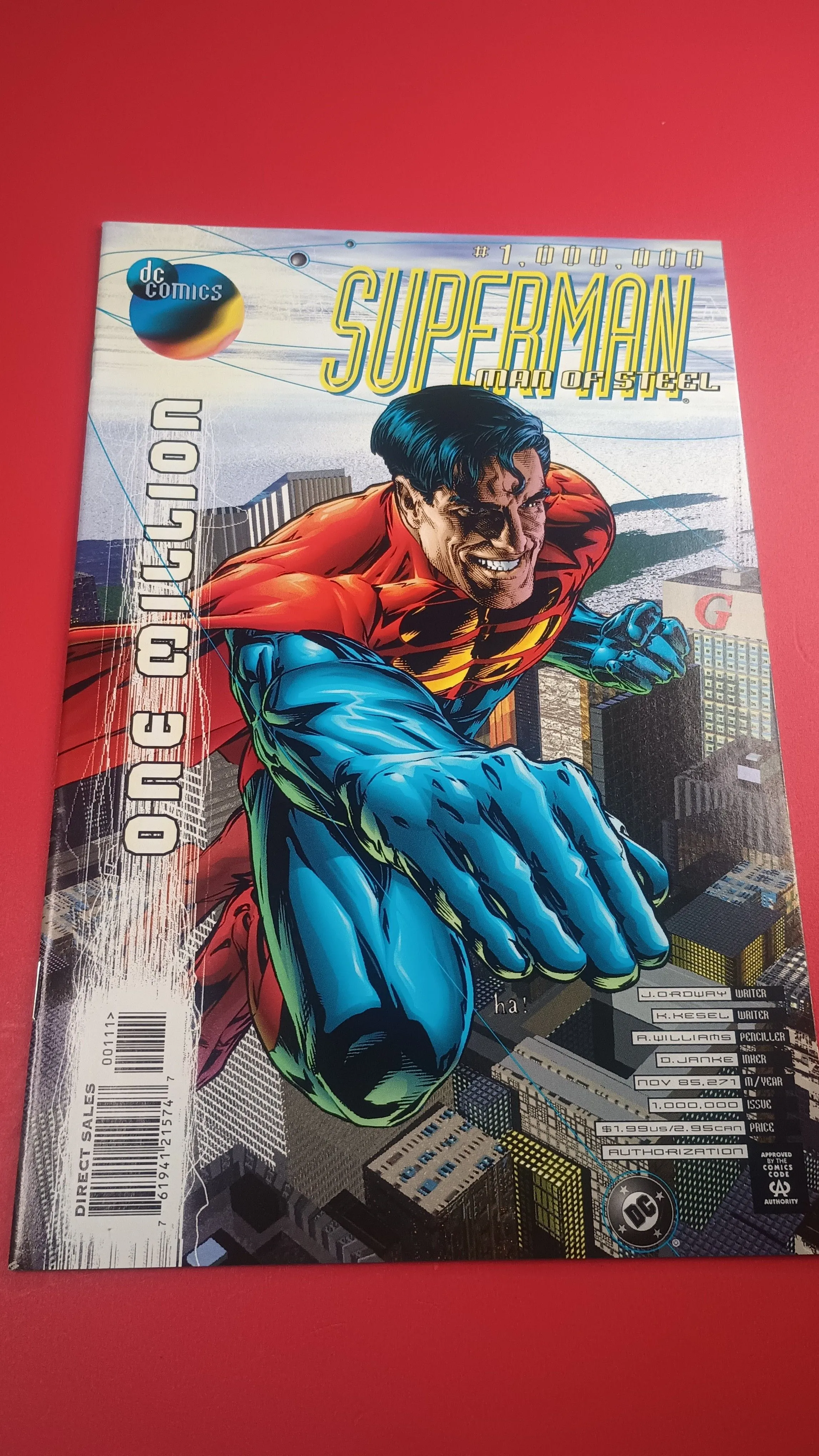 Product image for Superman Man of Steel #1,000,000,000