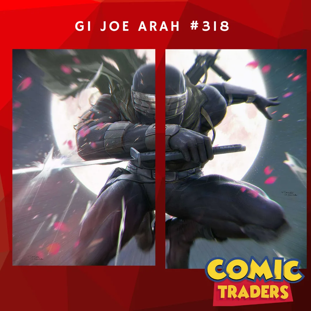 Product image for GI JOE A REAL AMERICAN HERO #318 TIAGO DA SILVA CONNECTING VIRGIN EXCLUSIVE VARIANT 2 PACK