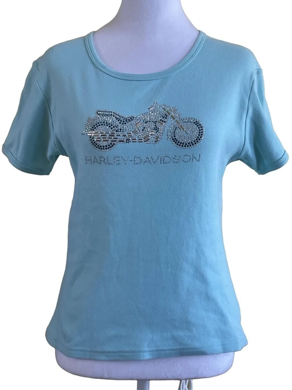 Product image for Women's Harley-Davidson T-Shirt, M, Light Teal