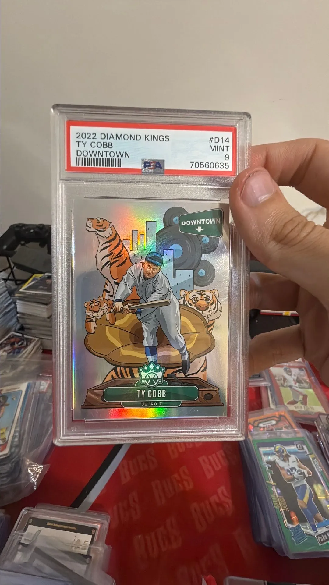 Product image for Ty Cobb Downtown PSA 9