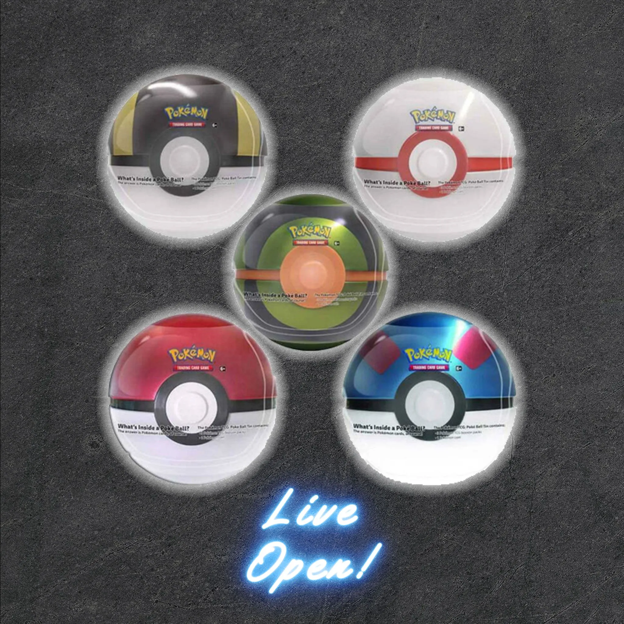 Product image for Pokemon - Poke Ball Tin Series 9 (Live Open)
