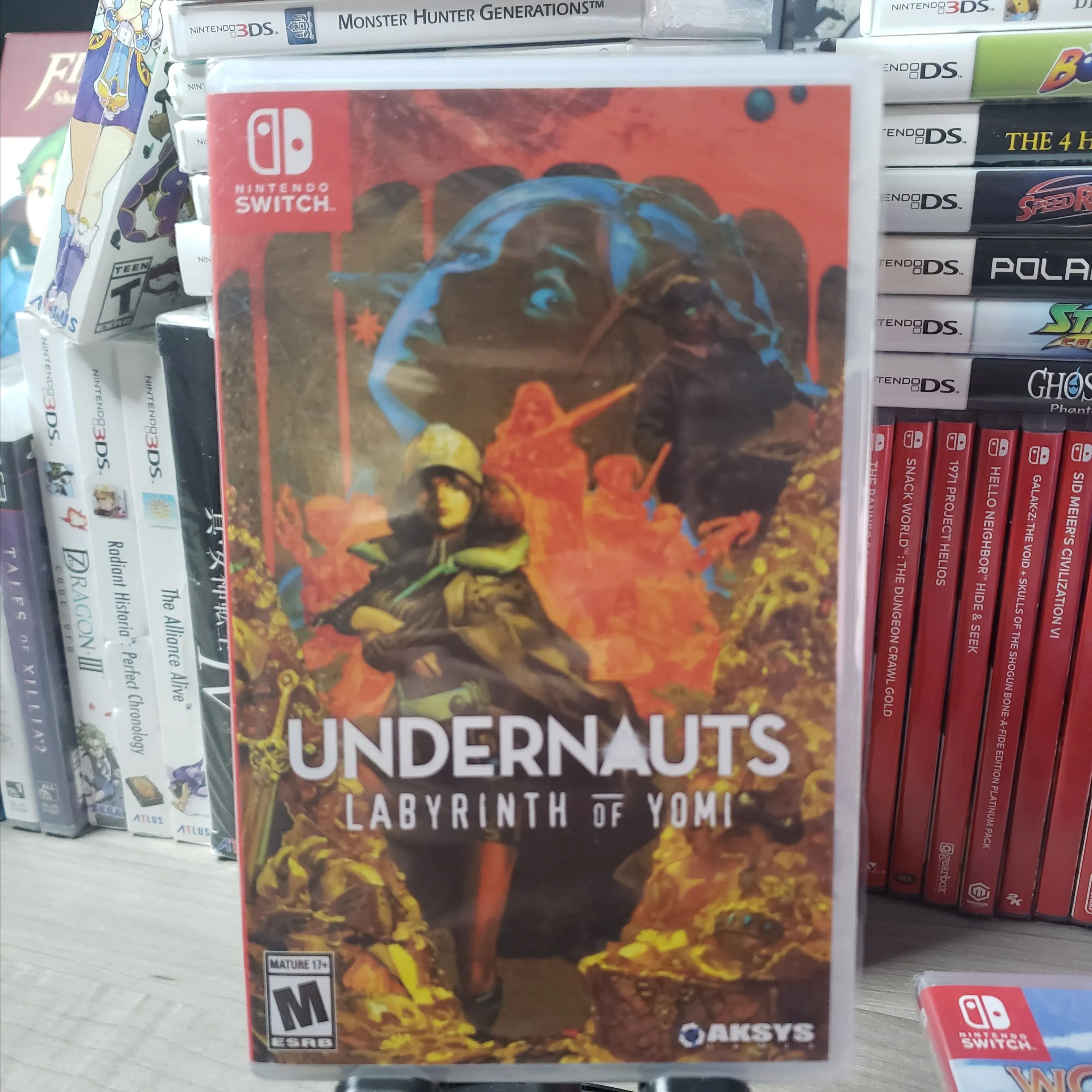 Product image for Switch Undernauts: Labyrinth of Yomi Factory Sealed