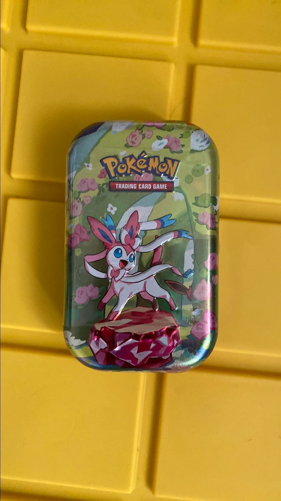 Product image for Prismatic Evolutions Mini Tin