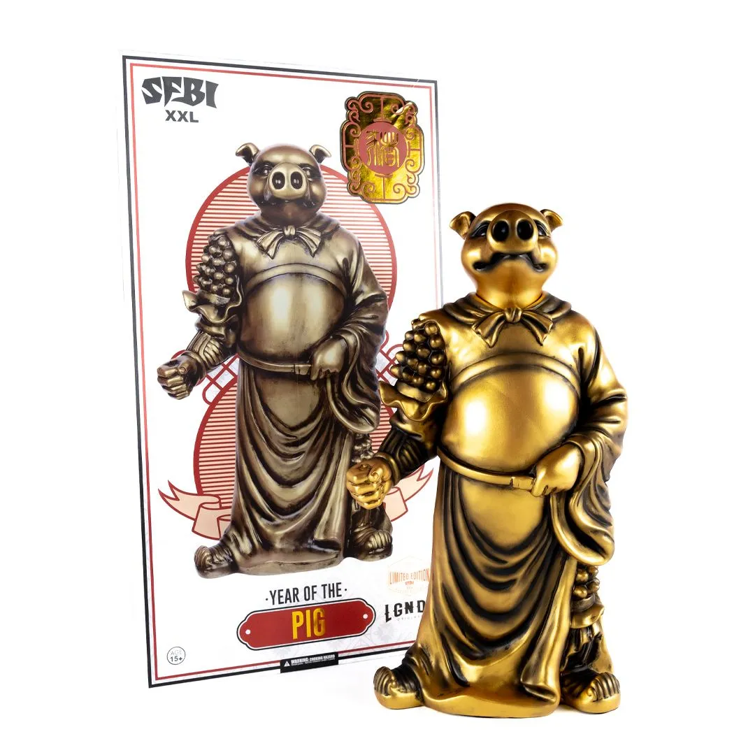 Product image for SFBI XXL x LGND8 Year Of The Pig Vinyl Figure: Mindstyle SFBI 2144