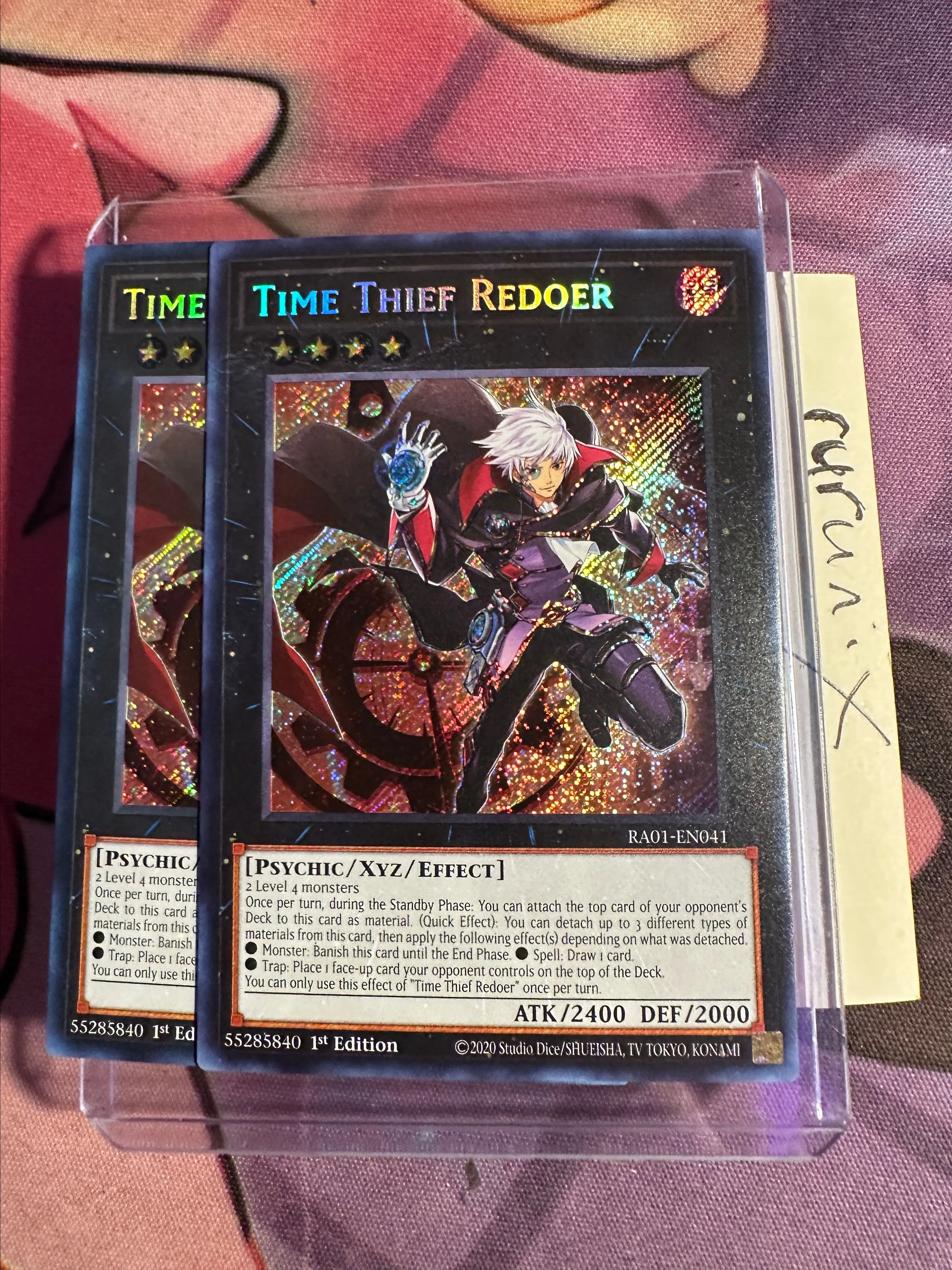 2x Yugioh Time Thief Redoer RA01-EN041 Secret Rare - 25th Anniversary  Rarity Collection (RA01)  Whatnot: Shop, Sell, Connect