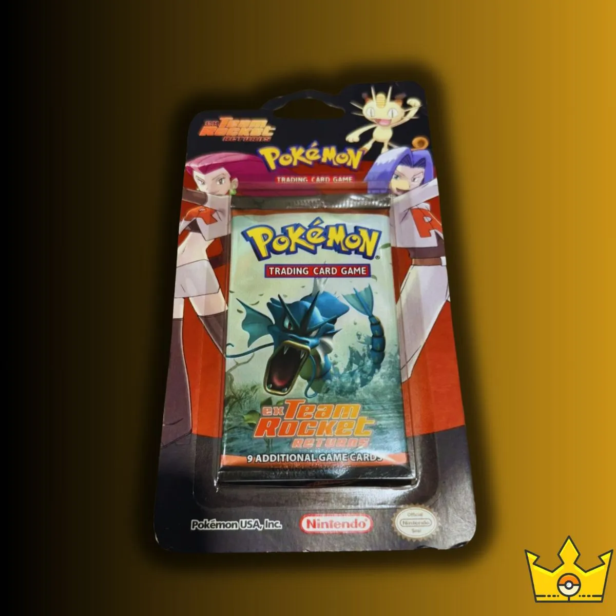 Product image for EX Team Rocket Returns Vintage Blister Gyarados Artwork