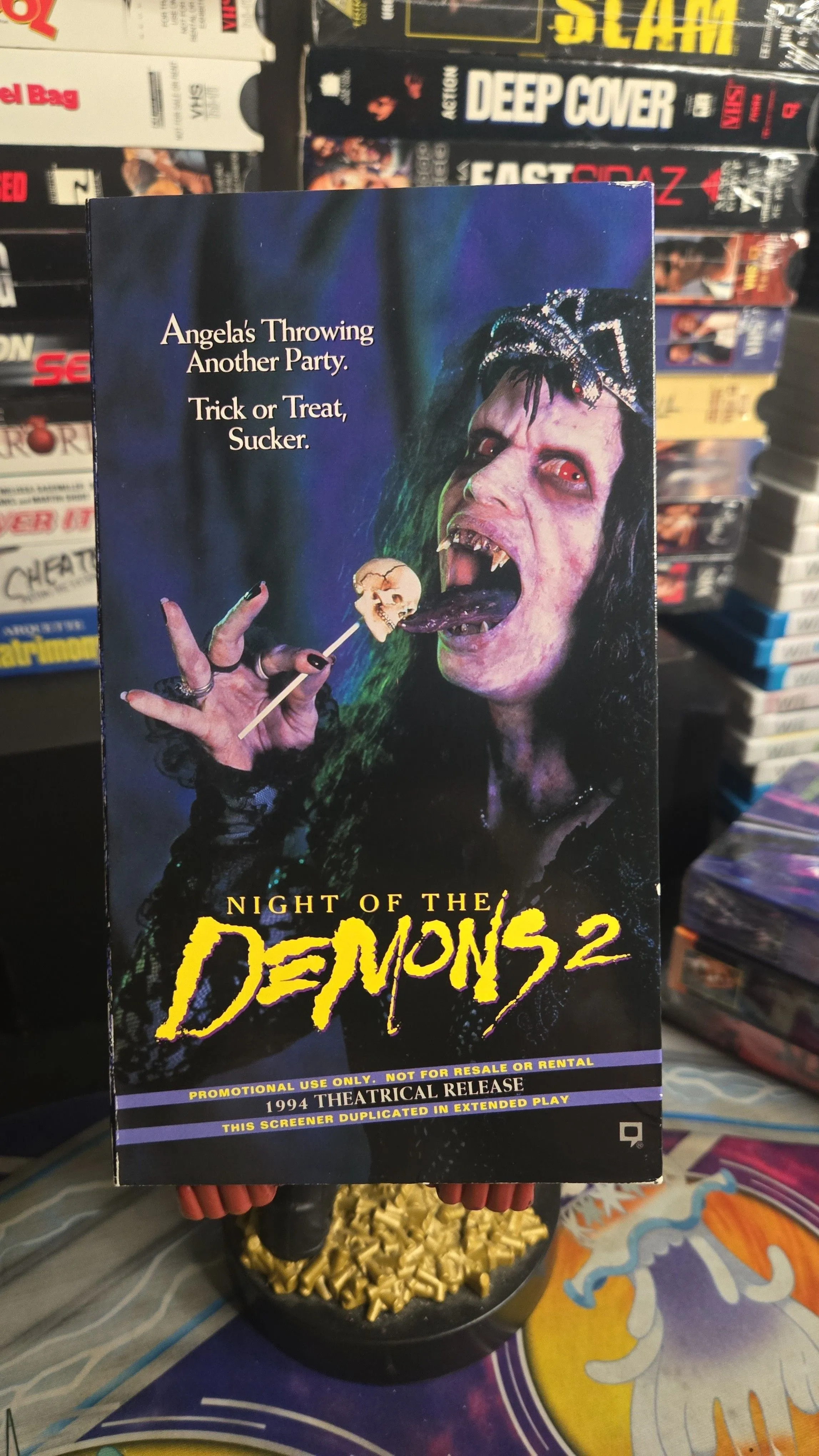 Product image for VHS - PROMO/SCREENER: NIGHT OF THE DEMONS 2