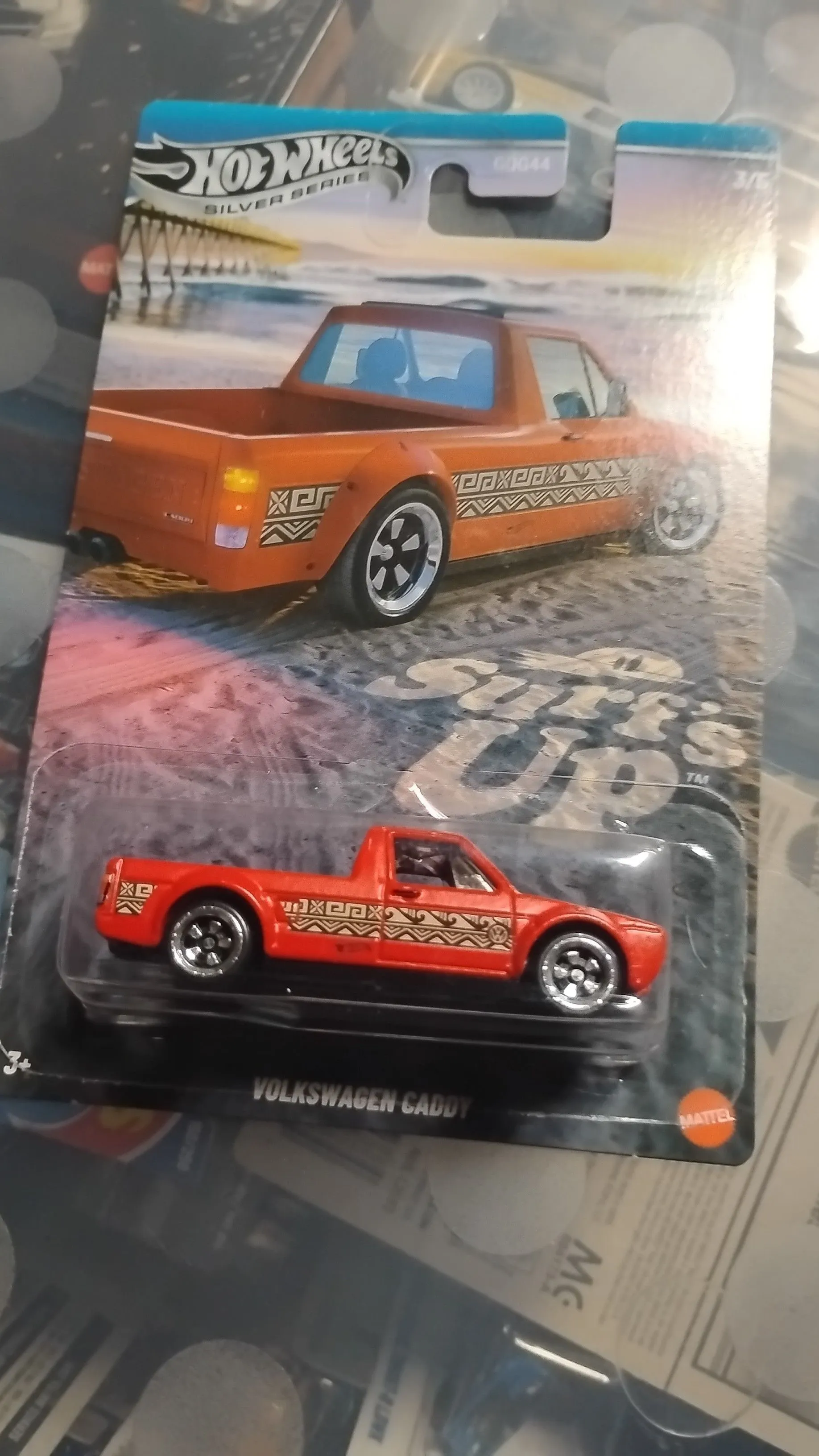 Product image for hotwheels silver series Volkswagen caddy