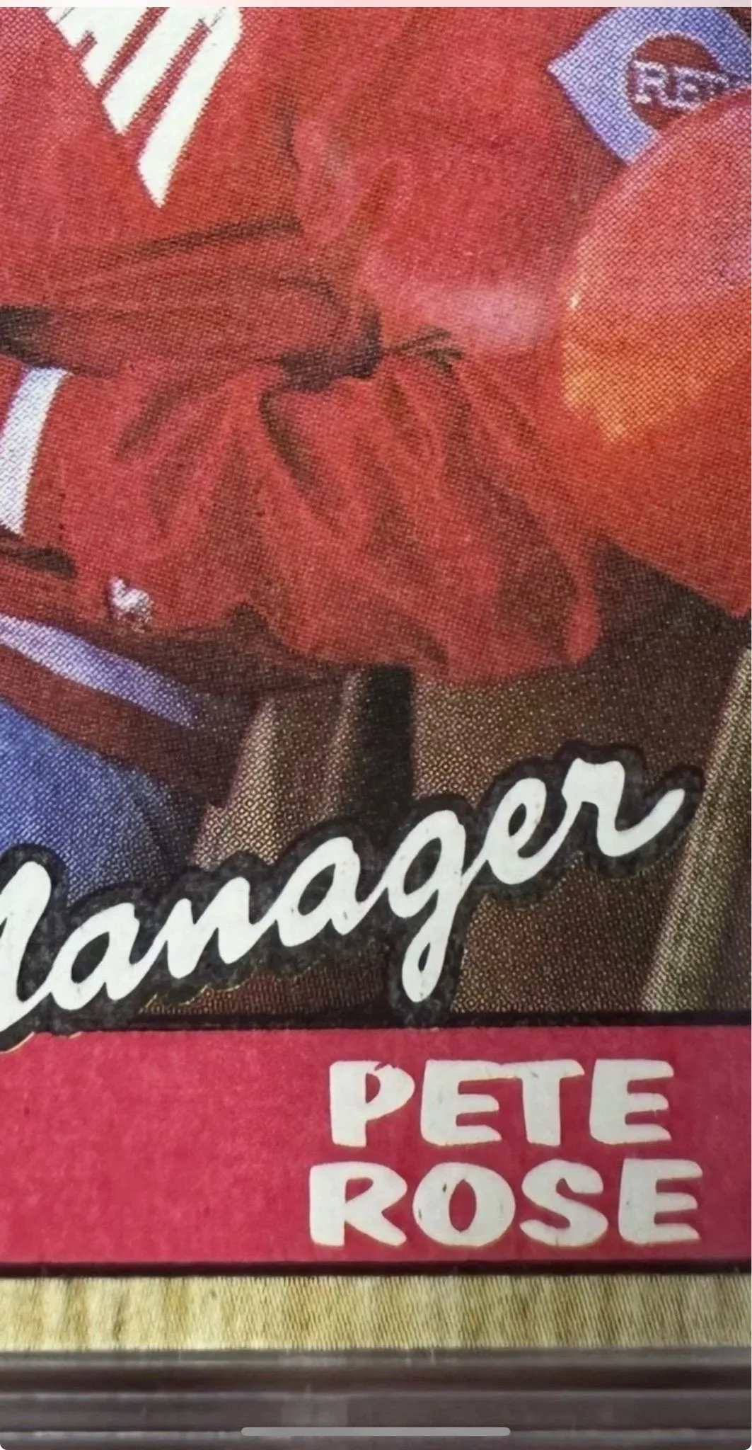 1987 Topps Pete Rose Reds #393 Baseball Card RARE Multi ERROR Manager card   Whatnot: Shop, Sell, Connect