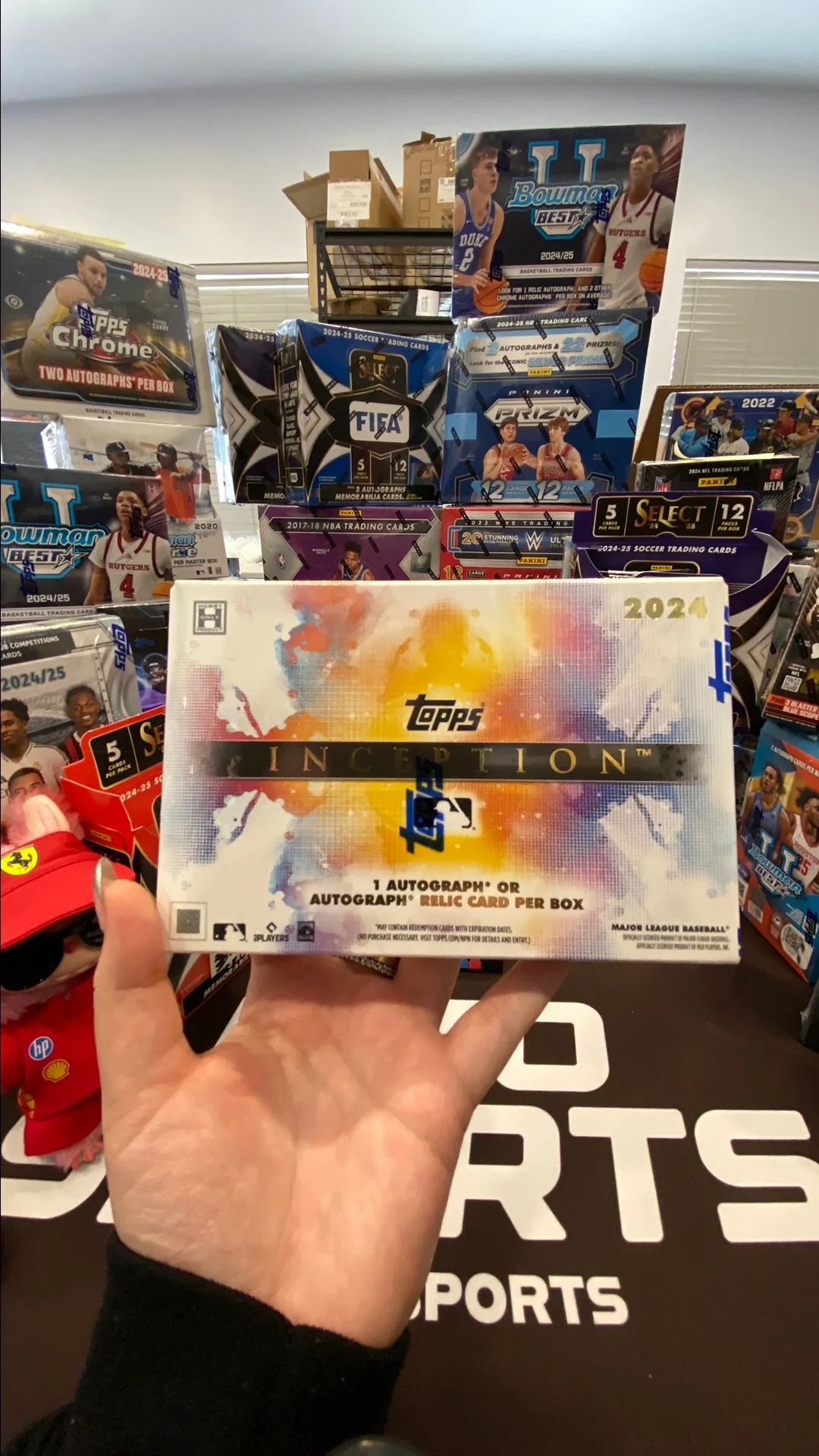 Product image for 2024 Topps inception Baseball hobby box