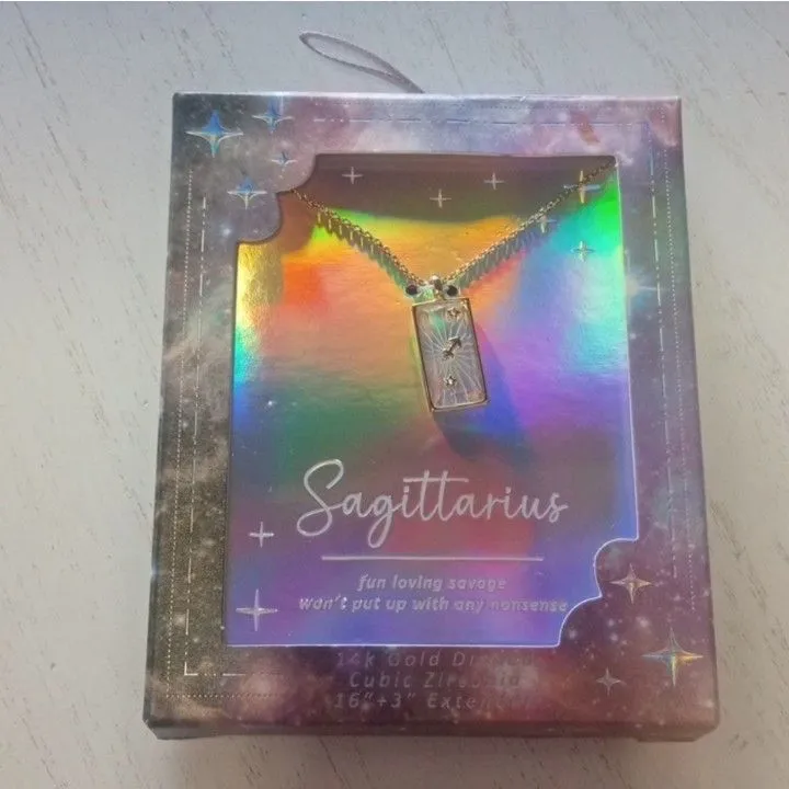 Product image for Sagittarius necklace fashion jewelry