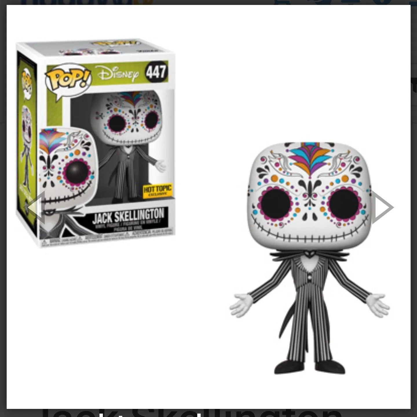 Product image for Jack Skellington (Hot Topic Exclusive)