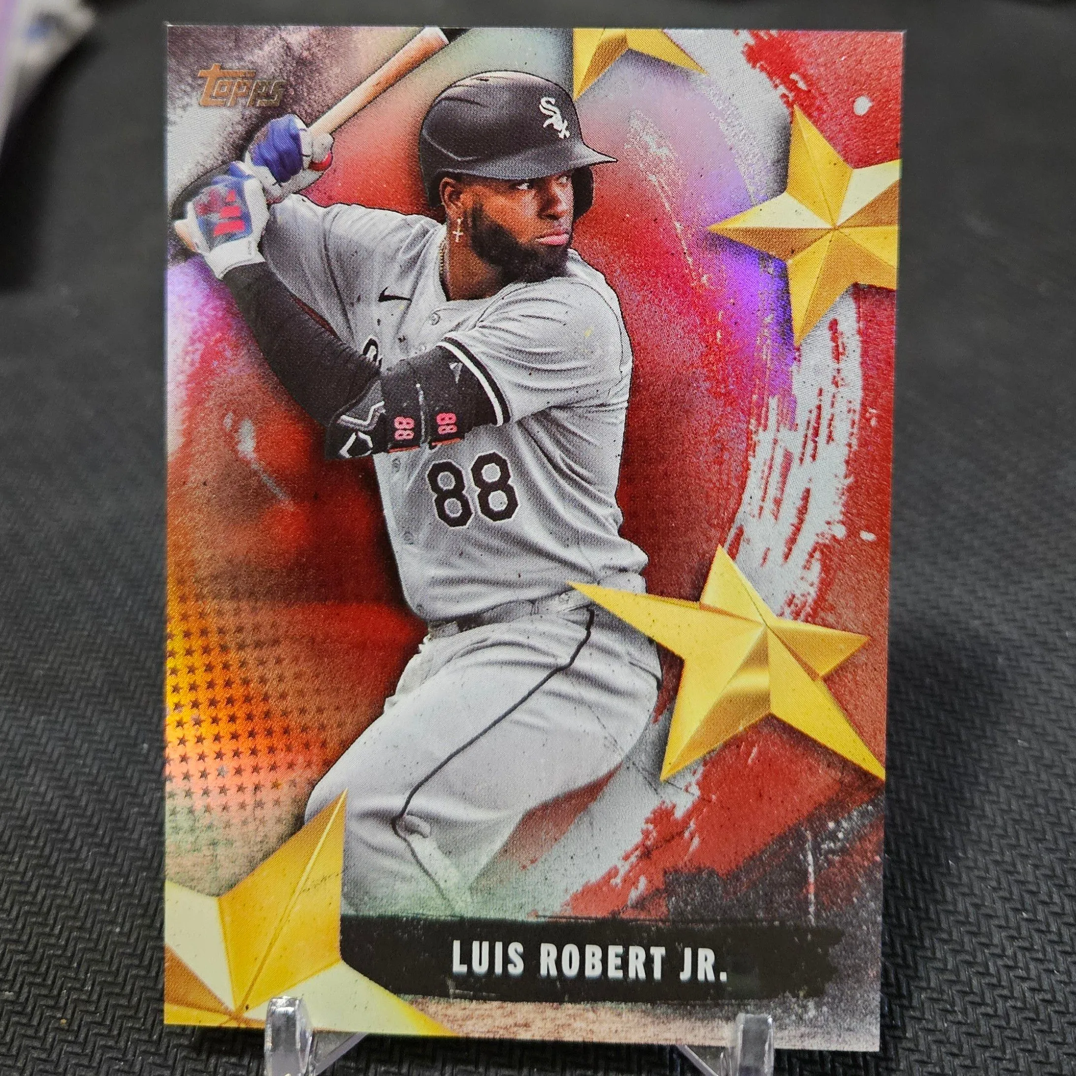 Product image for 2025 Topps Series 1- Luis Rober Jr. Stars of the MLB Red Parallel 4/5 🔥 