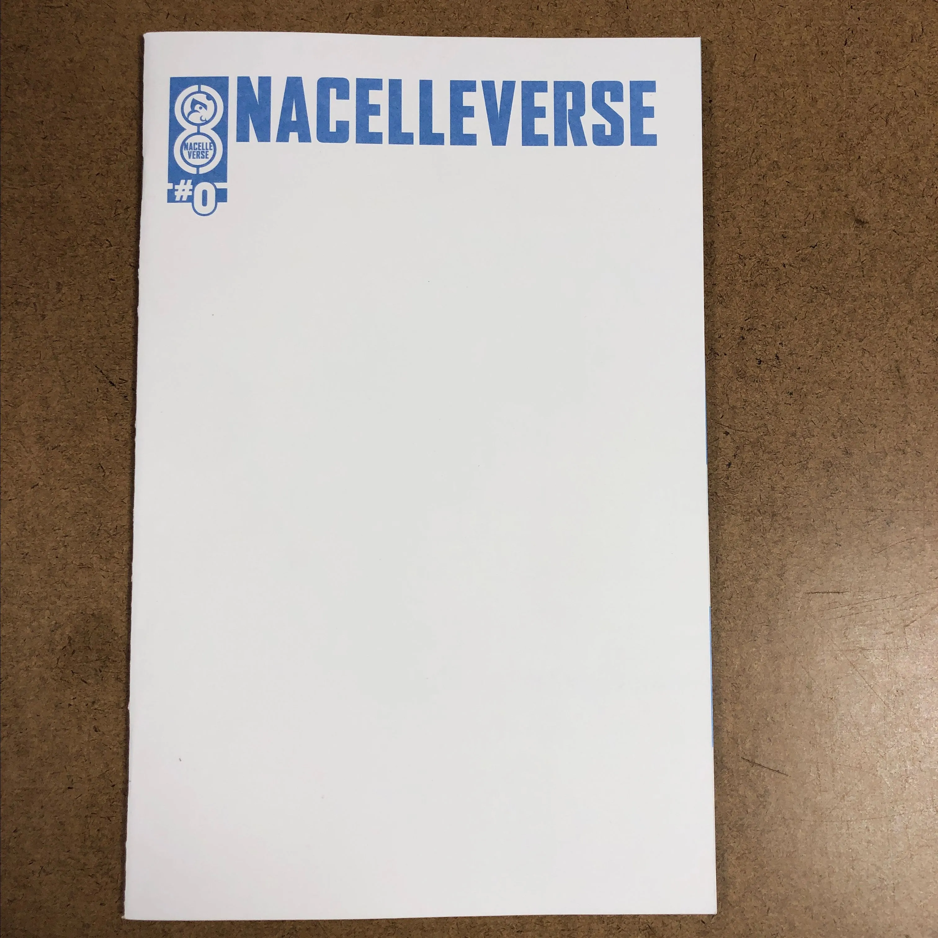 Product image for NACELLEVERSE #0 BLANK (2024) ONI PRESS