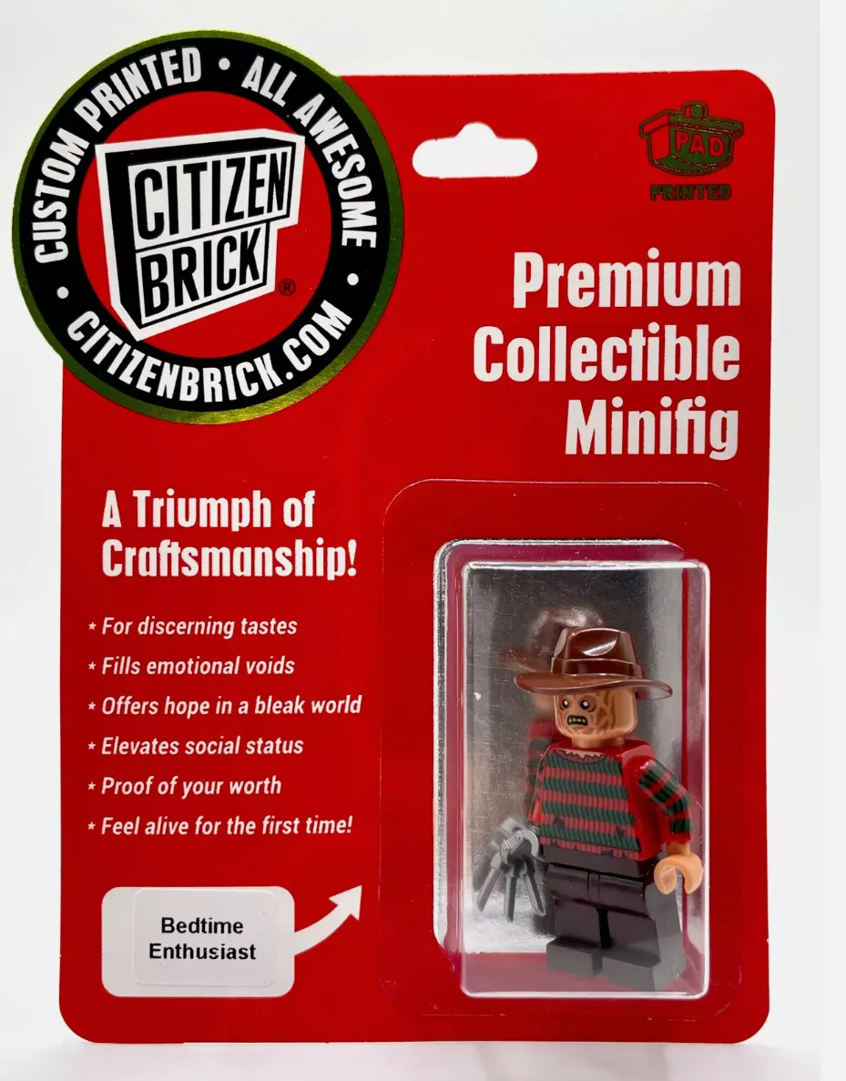 Product image for Citizen Brick Bedtime Enthusiast Custom Lego 