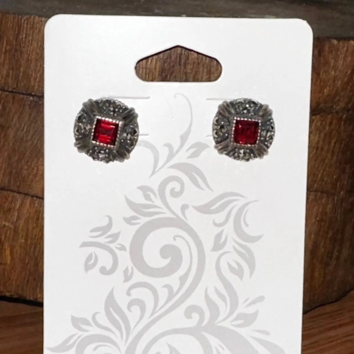 Product image for Vintage Garnet Earrings