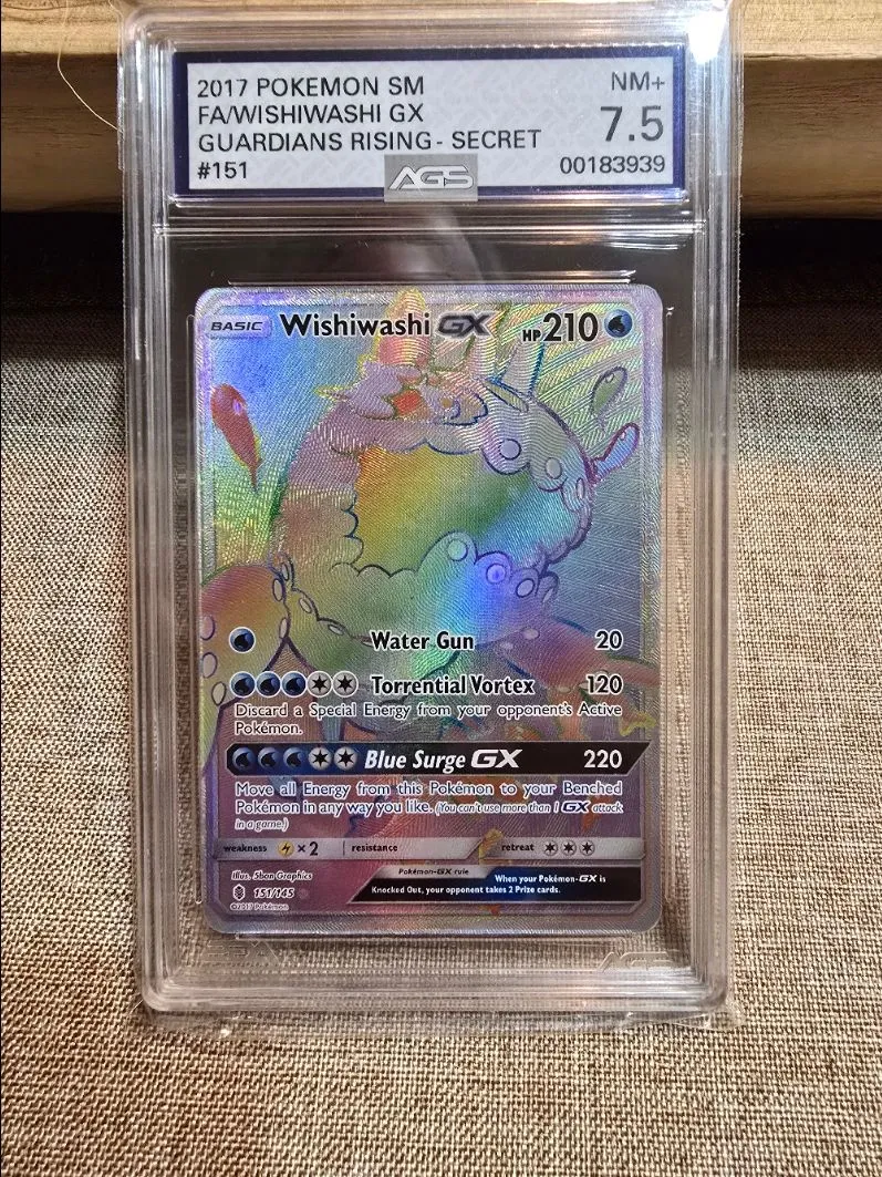wishiwashi pokemon card gx Wishiwashi GX 133/145 Full Art main image 0