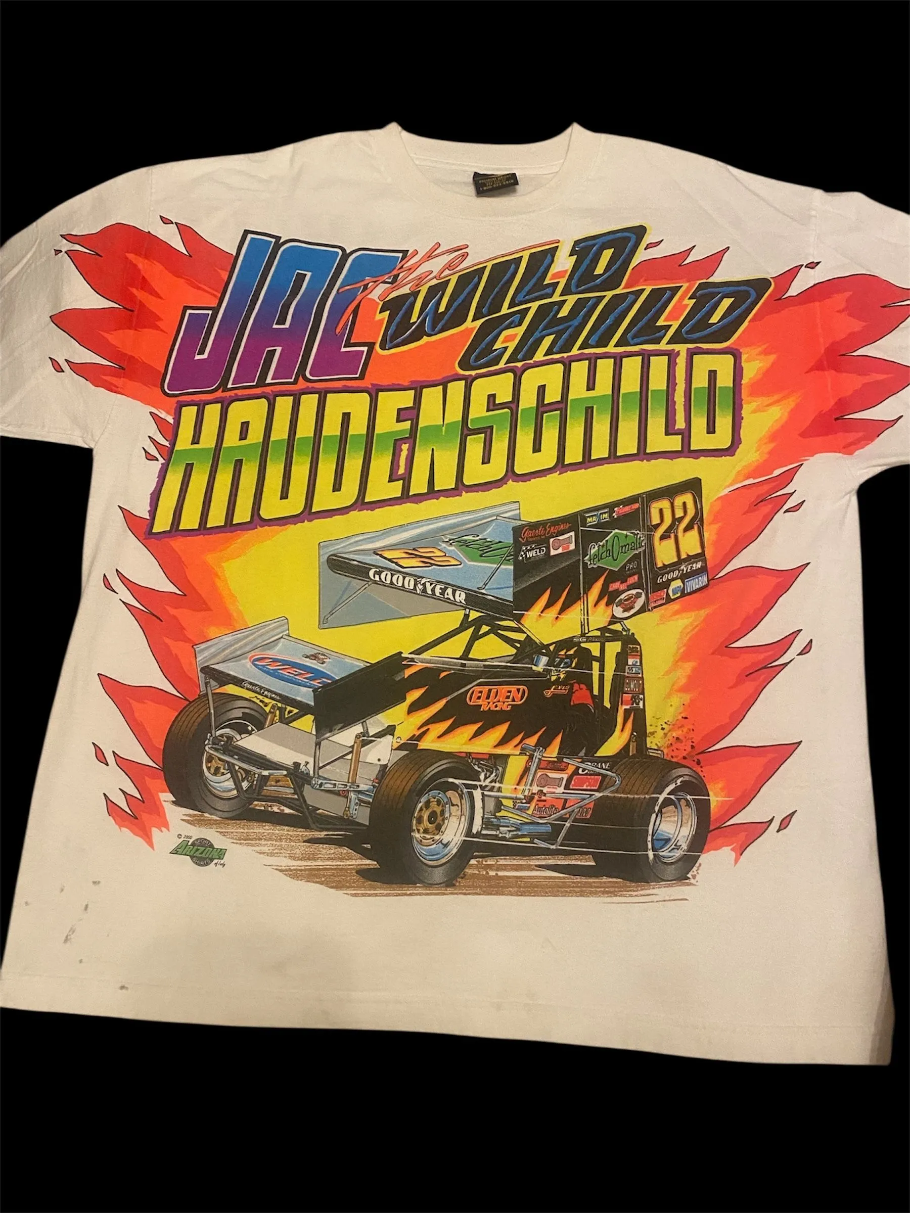 Product image for 2000 Jac "Wild Child" Haudenschild 22 Sprint Car Racing AOP 2XL