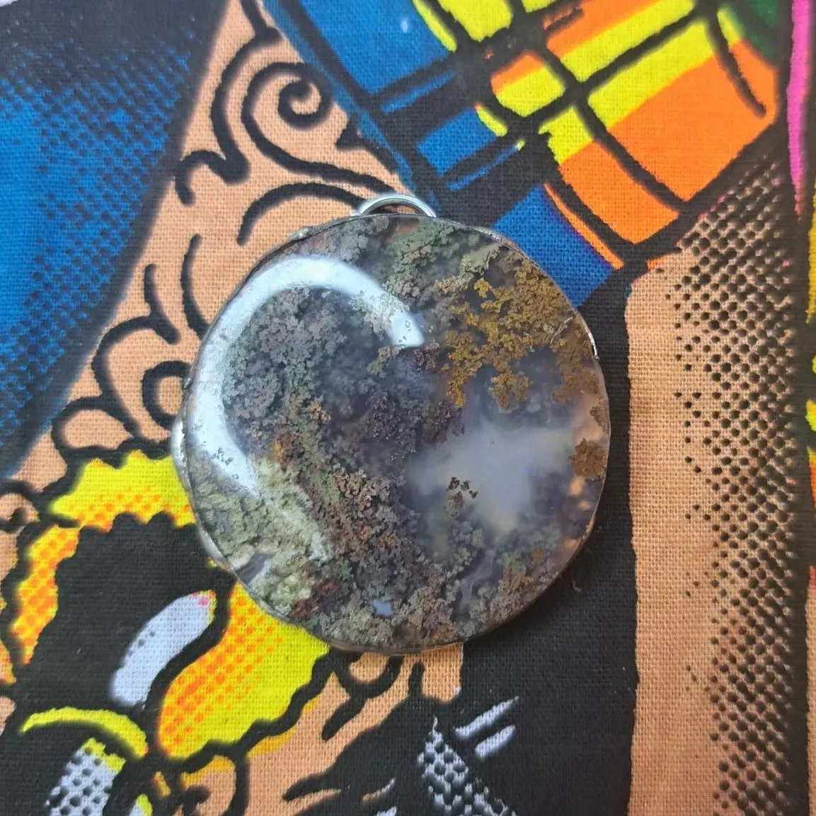 Product image for Moss Agate Pendant