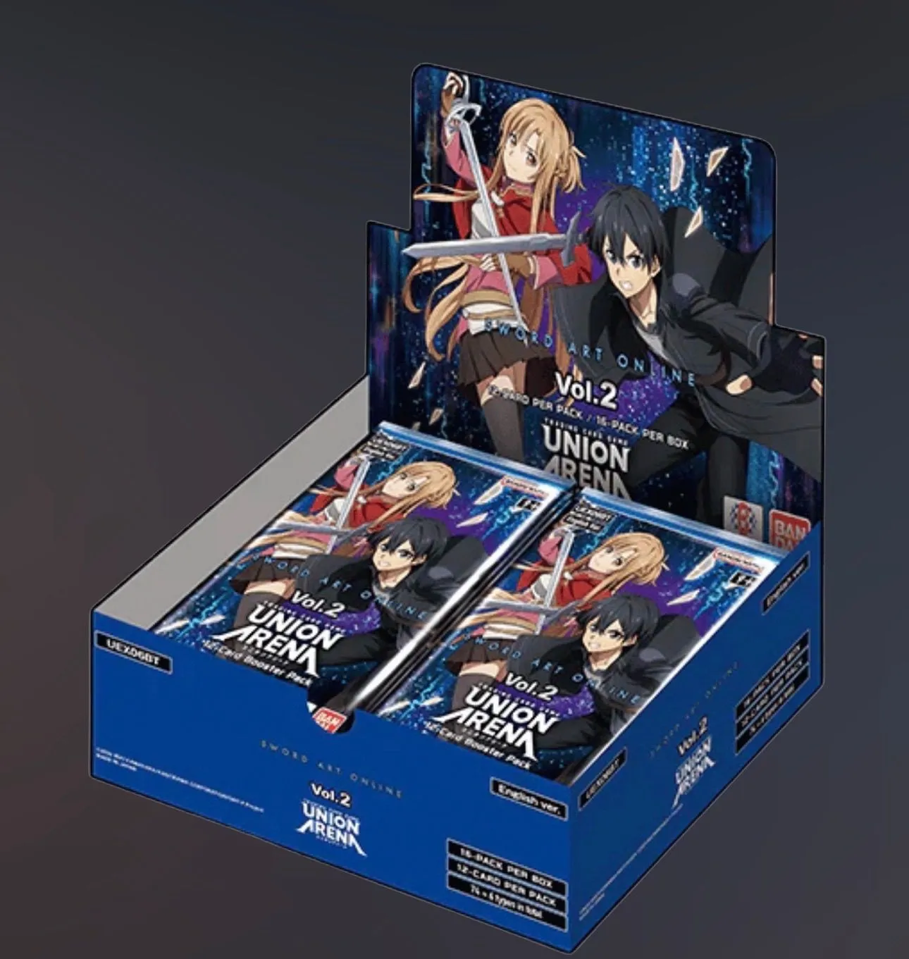 sword art online vol 2 booster box Union Arena Sword Art Online Vol 2 Booster Box