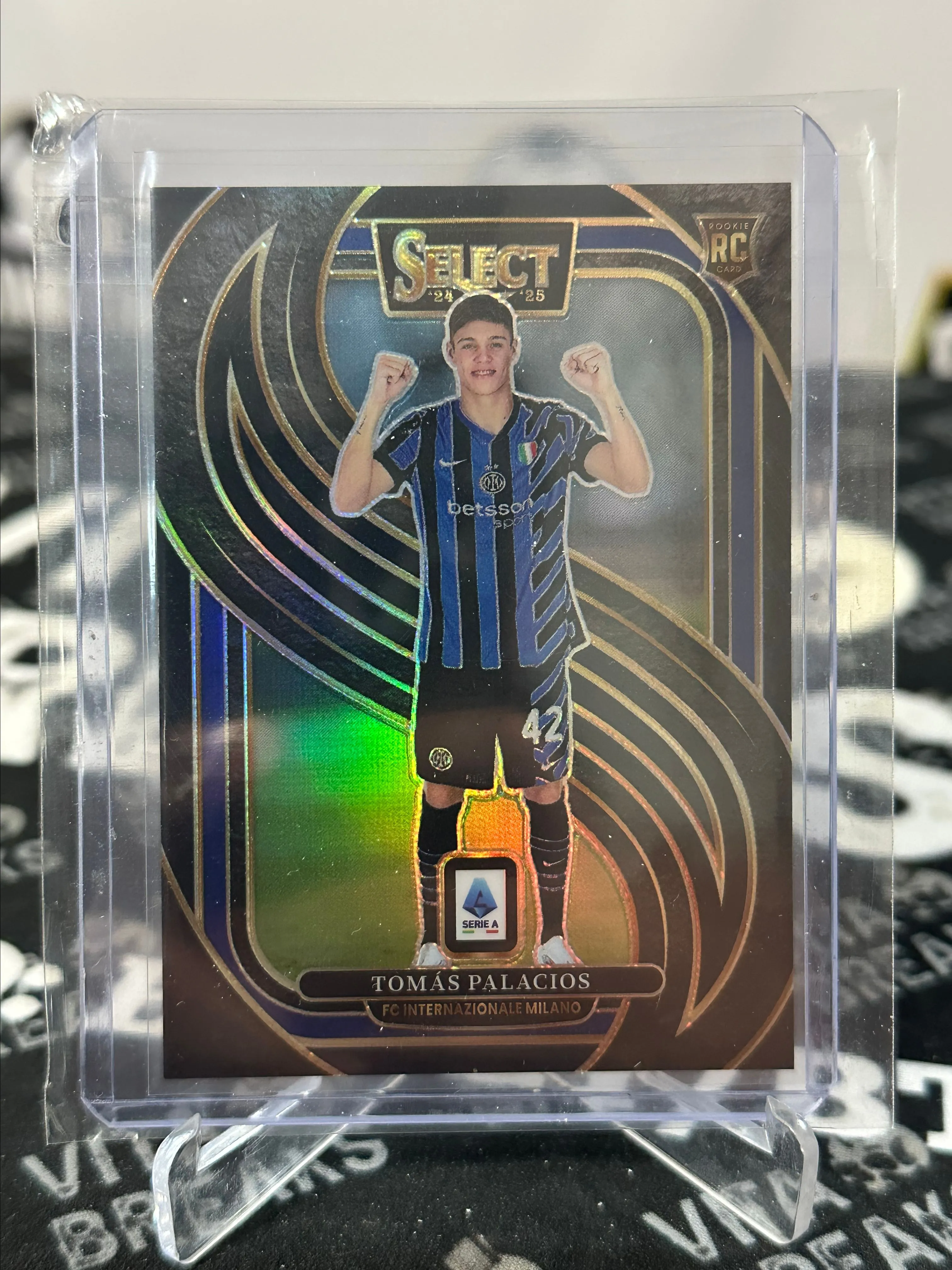 Product image for TOMAS PALACIOS BLACK SELECT ROOKIE 1/1