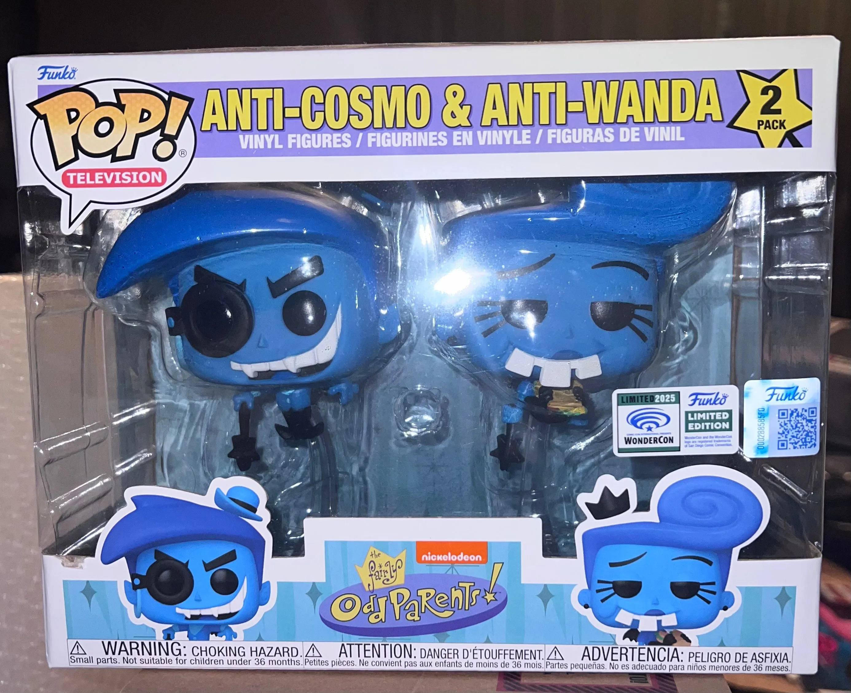 Product image for Wondercon 2025 Fairy Odd Parents Anti Cosmo & Wanda