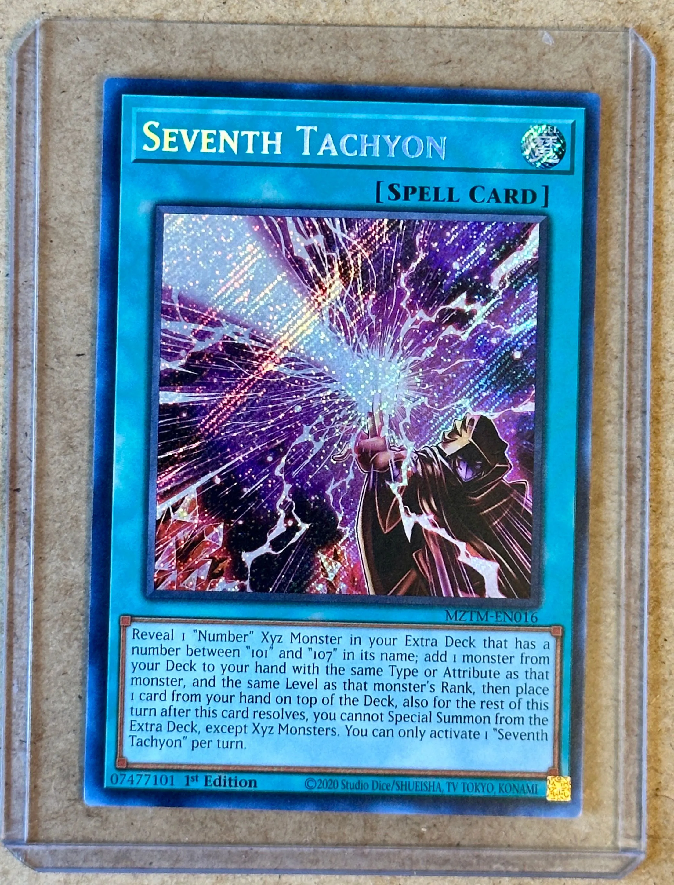 Yugioh! Seventh Tachyon MZTM-EN016 Secret Rare 1st Edition  Whatnot: Shop,  Sell, Connect