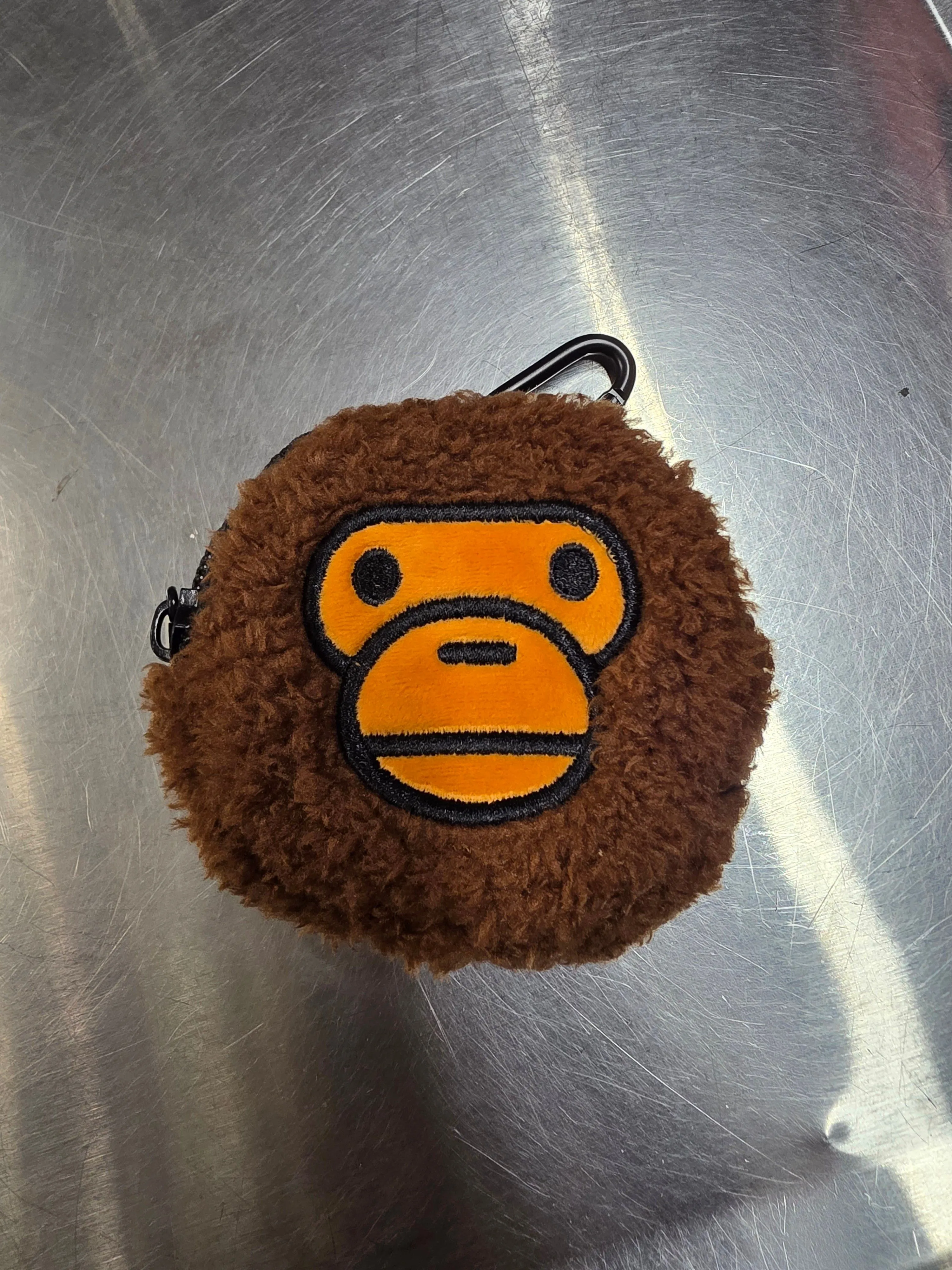 Product image for Accessory - Bape Milo Head Coin Case Brown