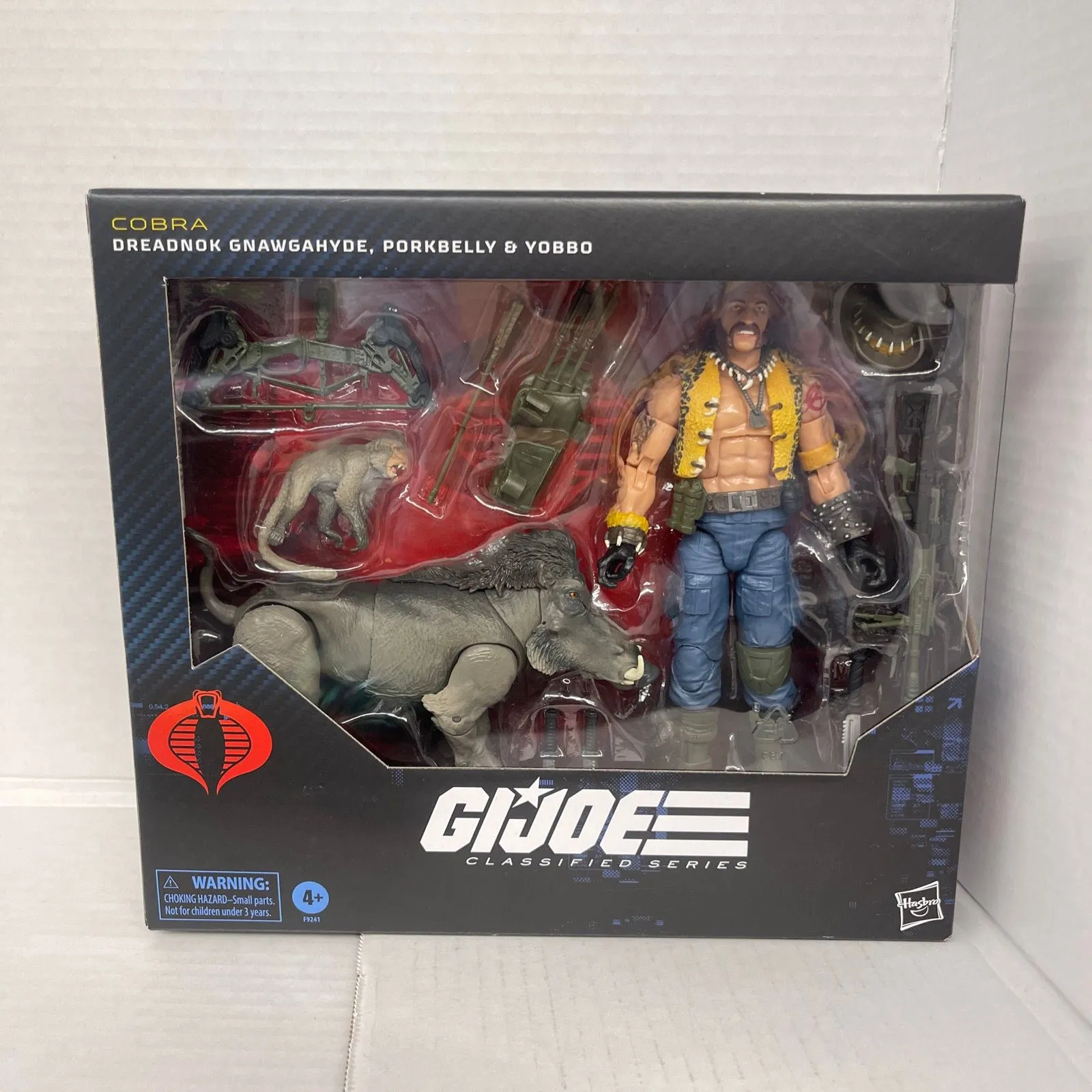Product image for G.I. Joe Classified Series #125 Cobra Dreadnok Gnawgahyde, Porkbelly & Yobbo