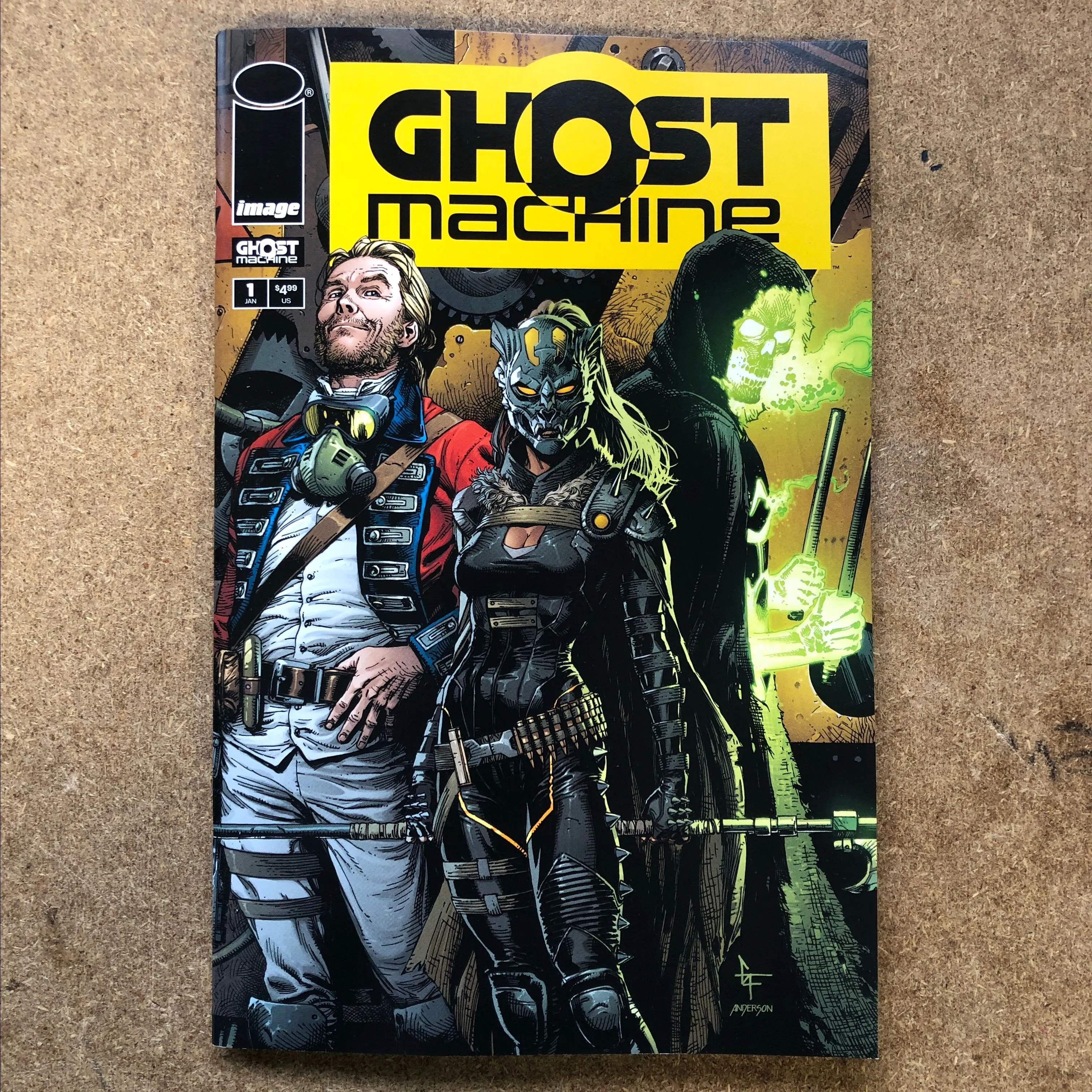 Product image for GHOST MACHINE ONE-SHOT CVR A GARY FRANK (2024) IMAGE COMICS 