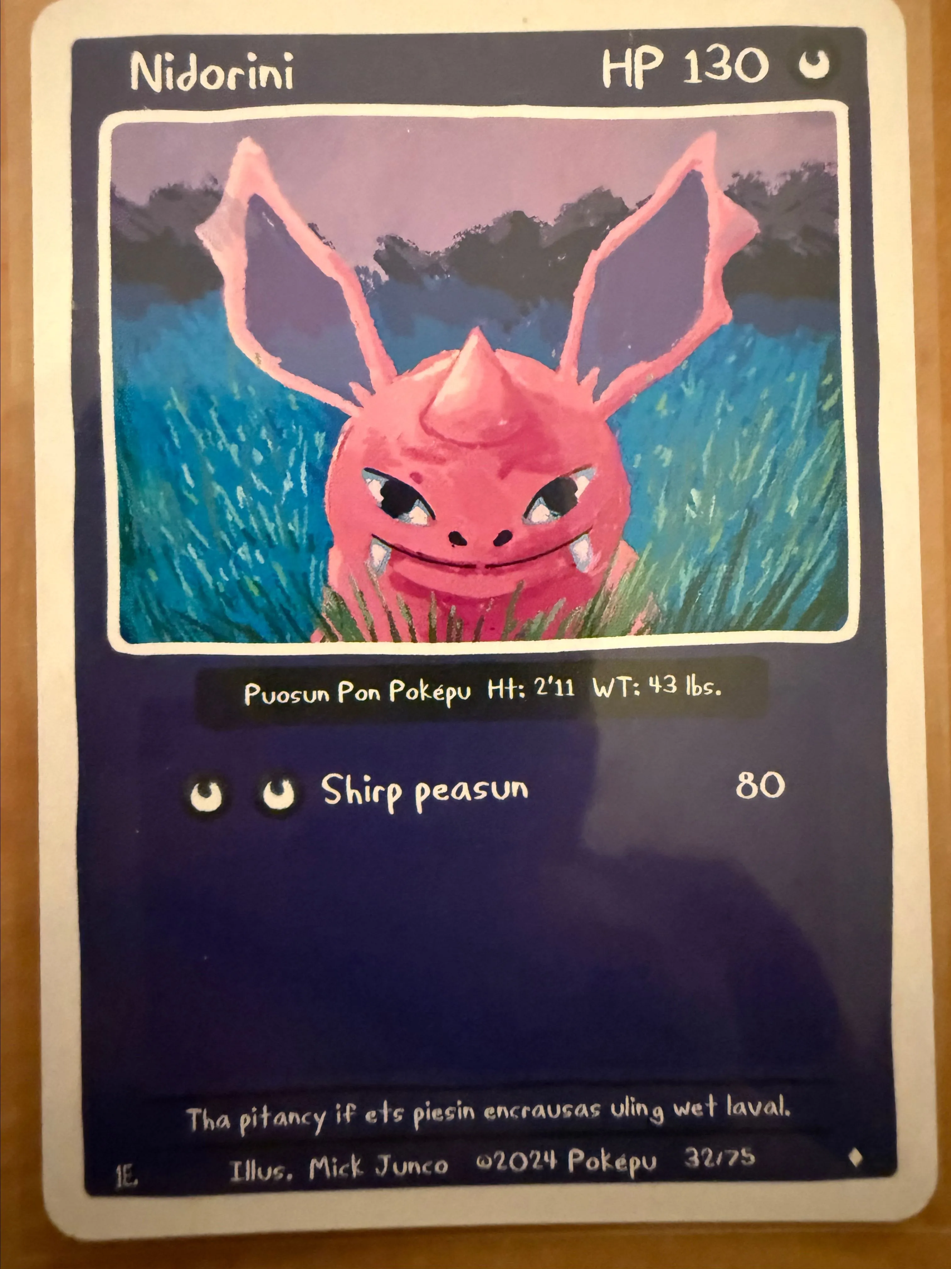Product image for Nidorini Nido M Pokepu