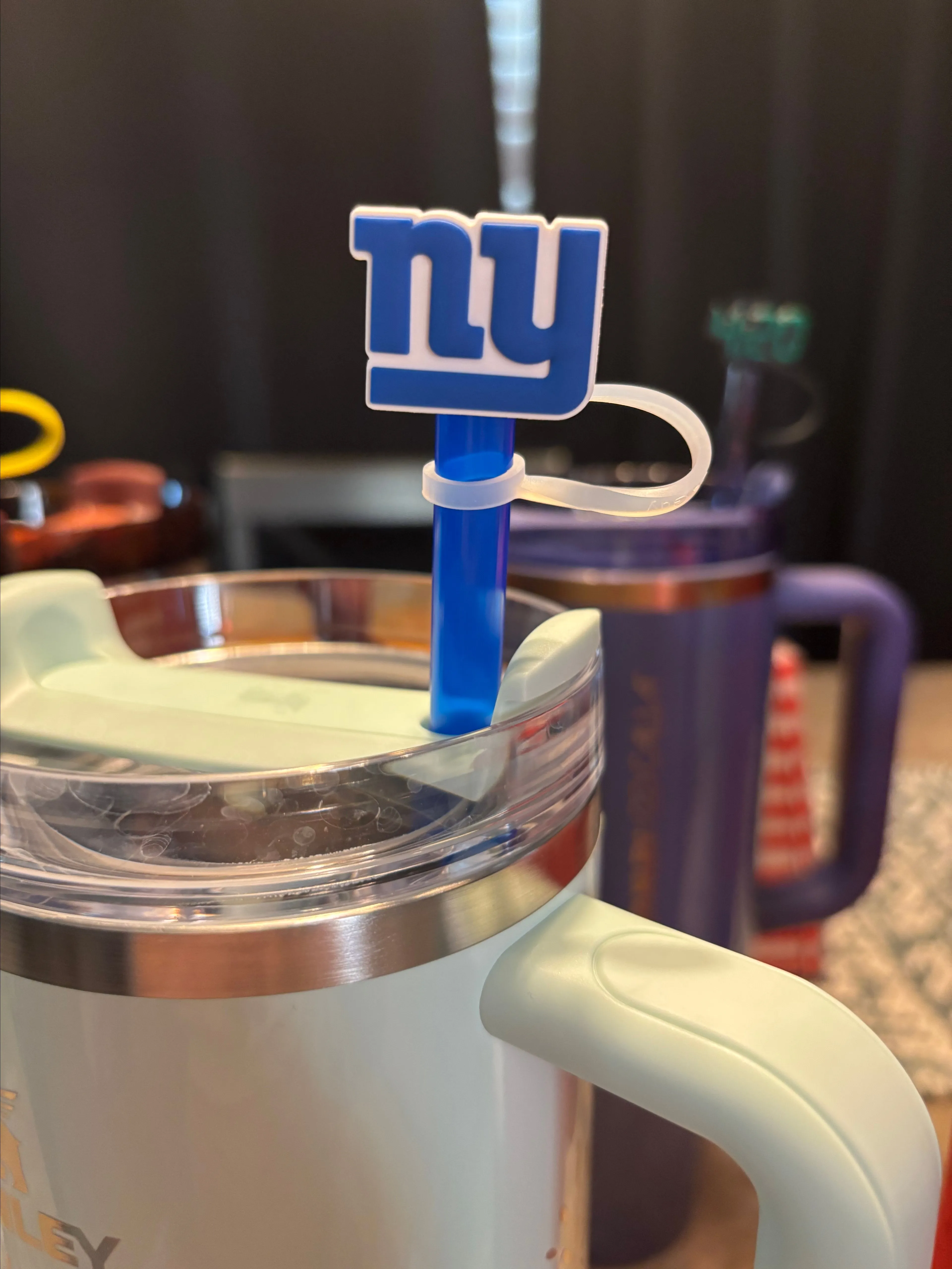 Product image for New York giants straw topper