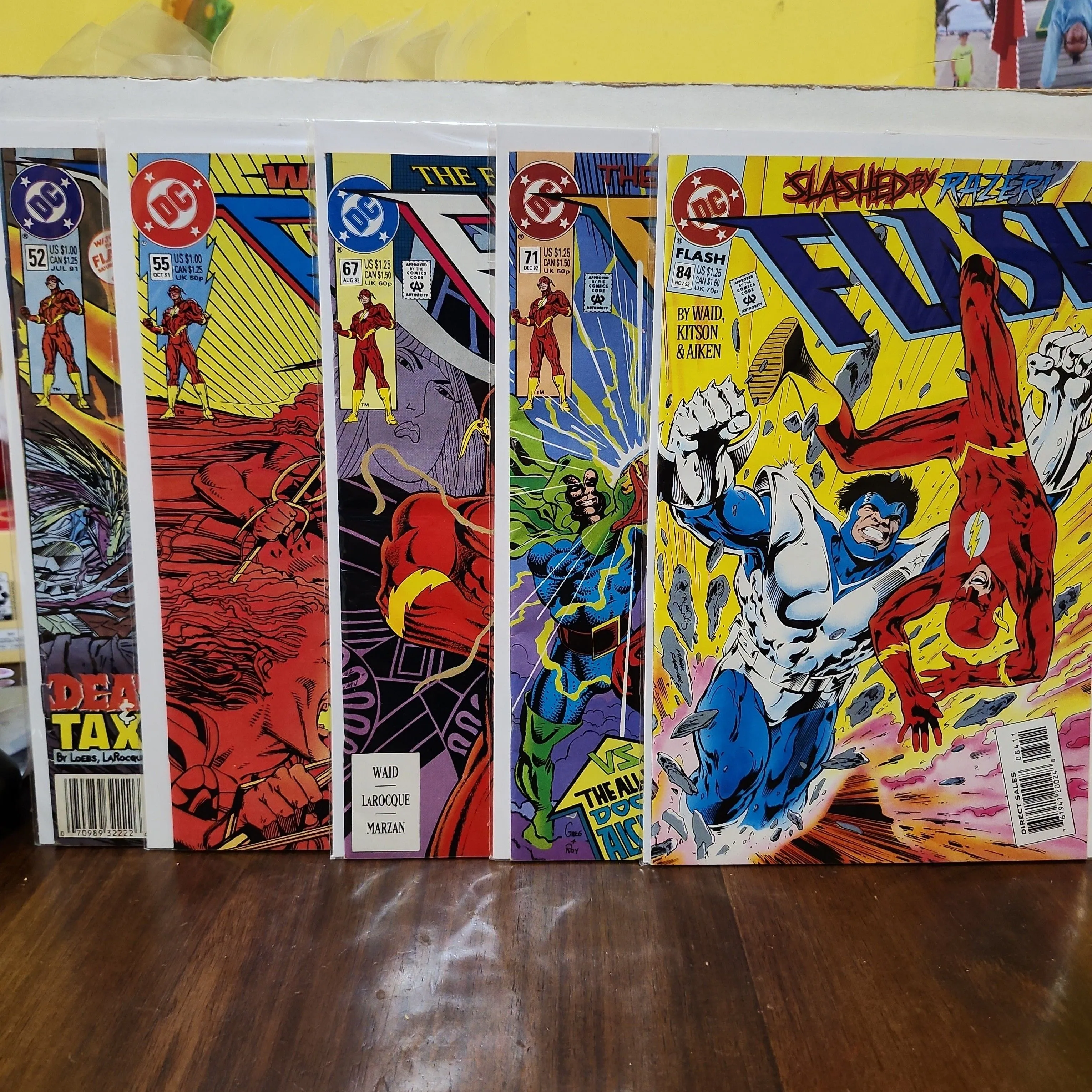 Product image for Flash #52 55 67 71 84 (5 Book Lot)