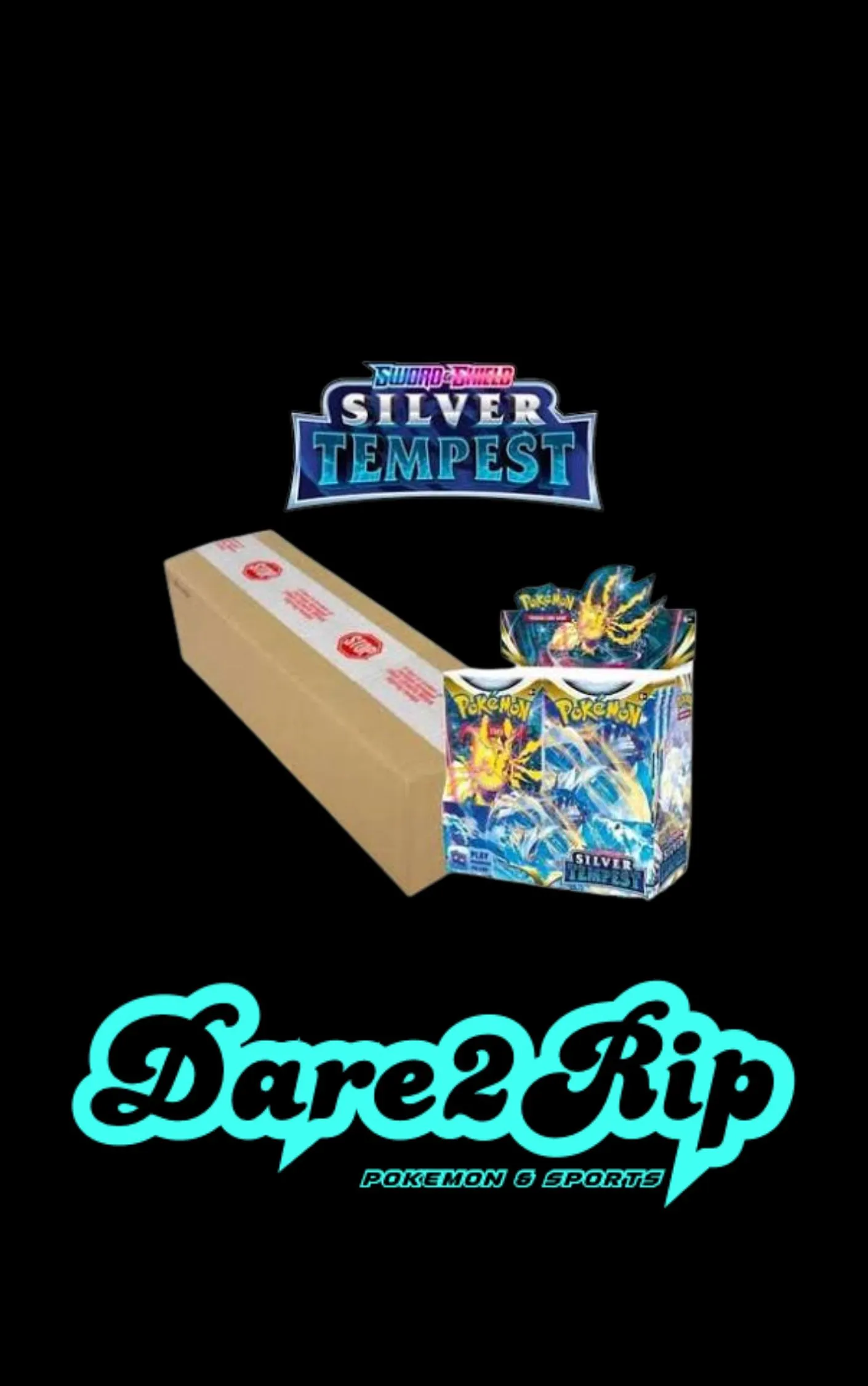 silver tempest booster box sealed Pokémon Silver Tempest Booster Box main image 0