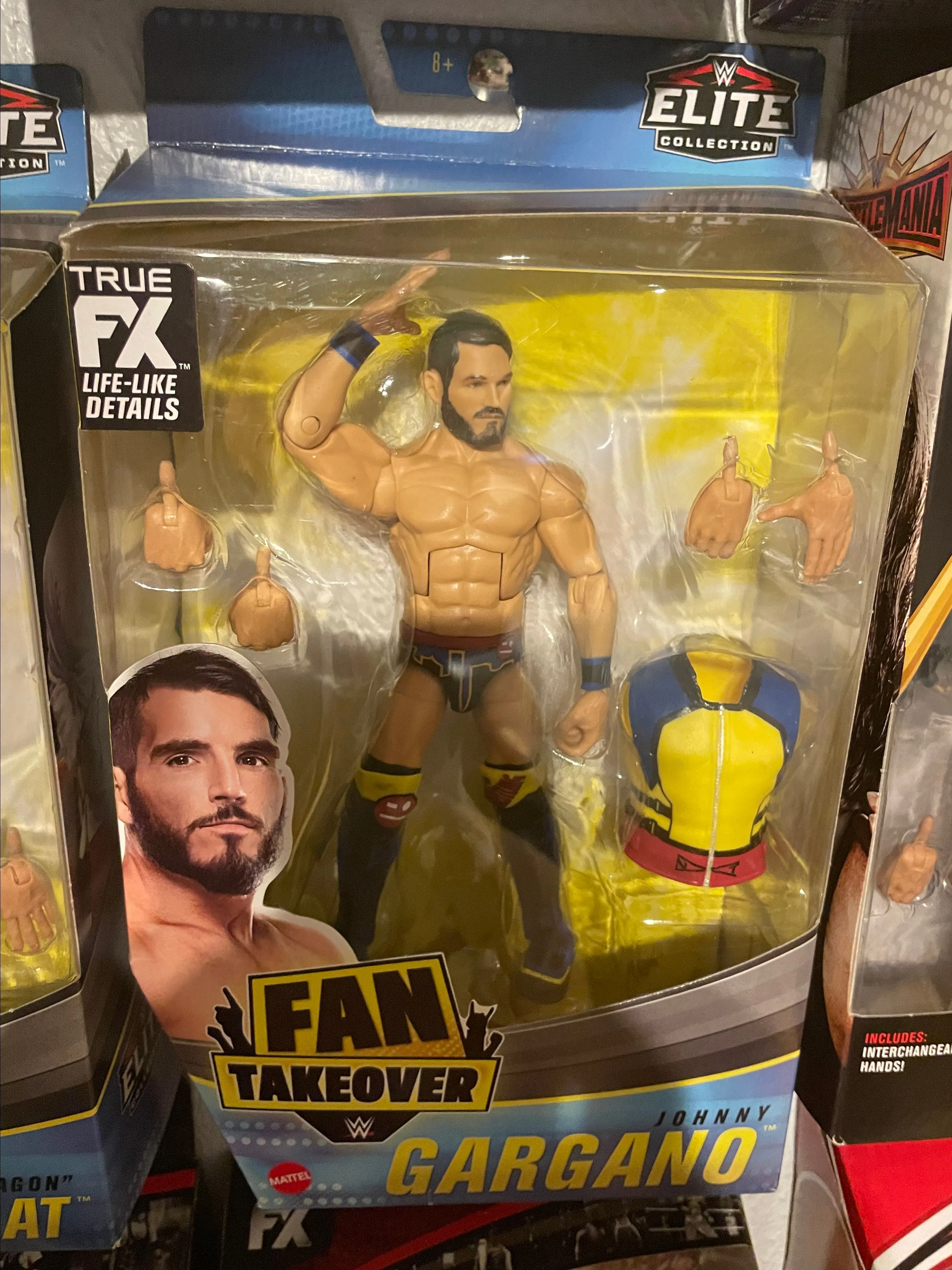 Product image for WWE Elite Johnny Gargano Fan Takeover NEW