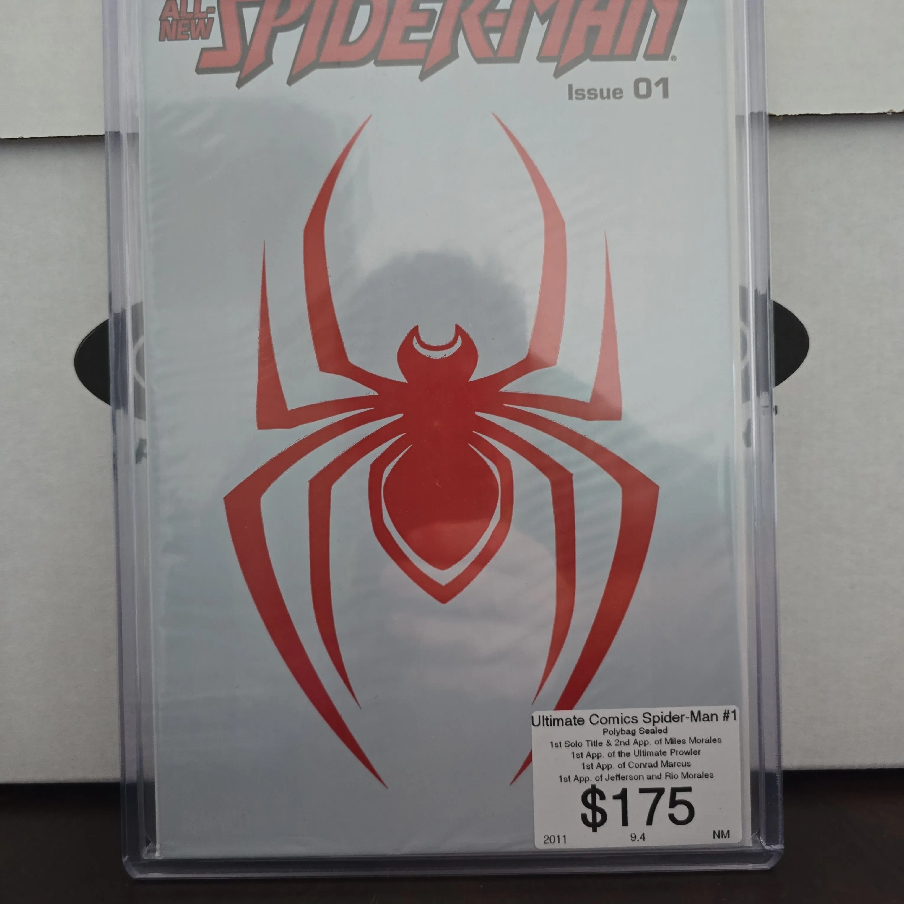 Product image for Ultimate Comics Spider-Man #1 (PolyBag Sealed 9.4+)