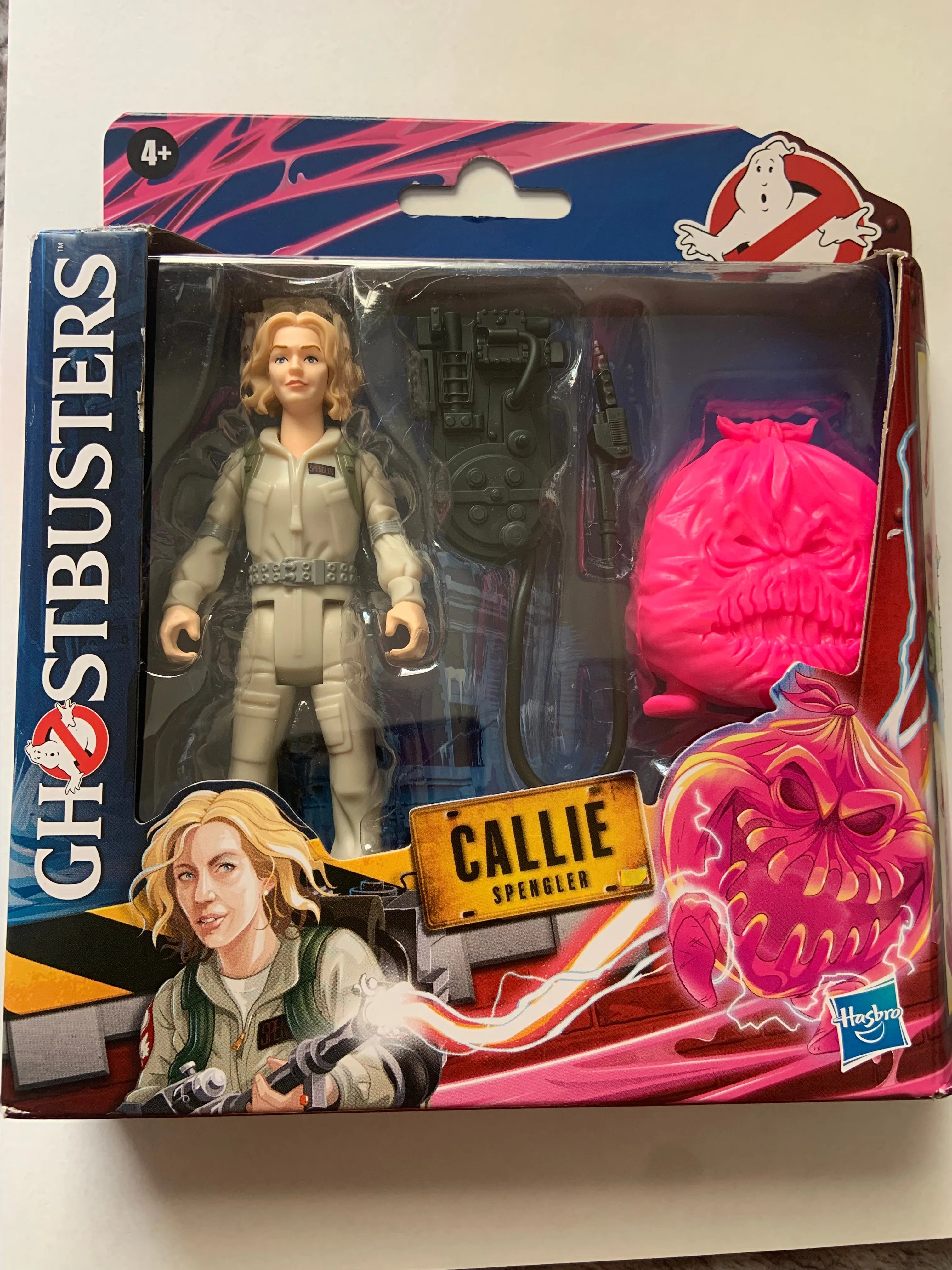 Product image for Ghostbusters action figure in factory sealed package