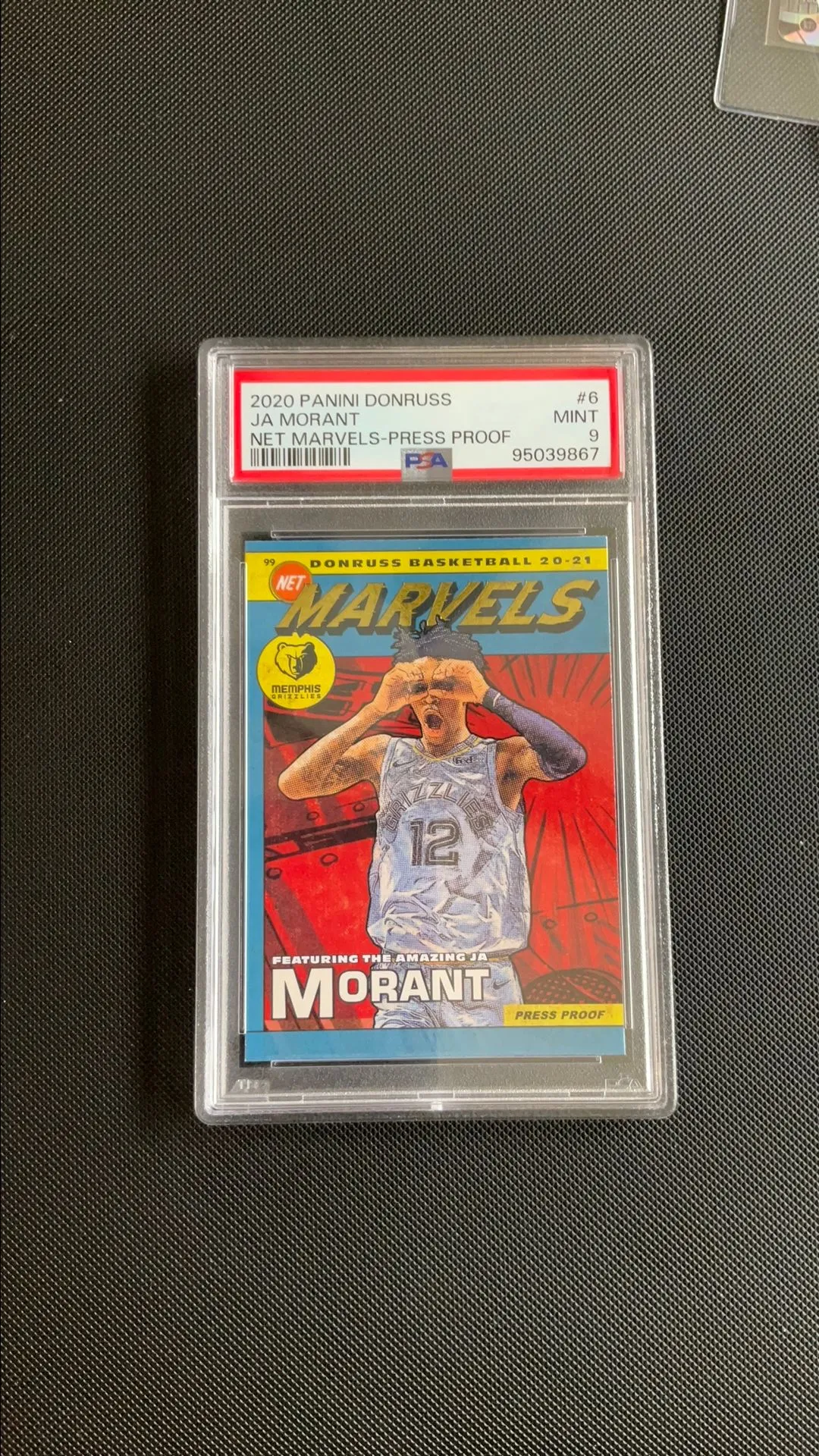 Product image for NBA Ja Morant Gold Marvels