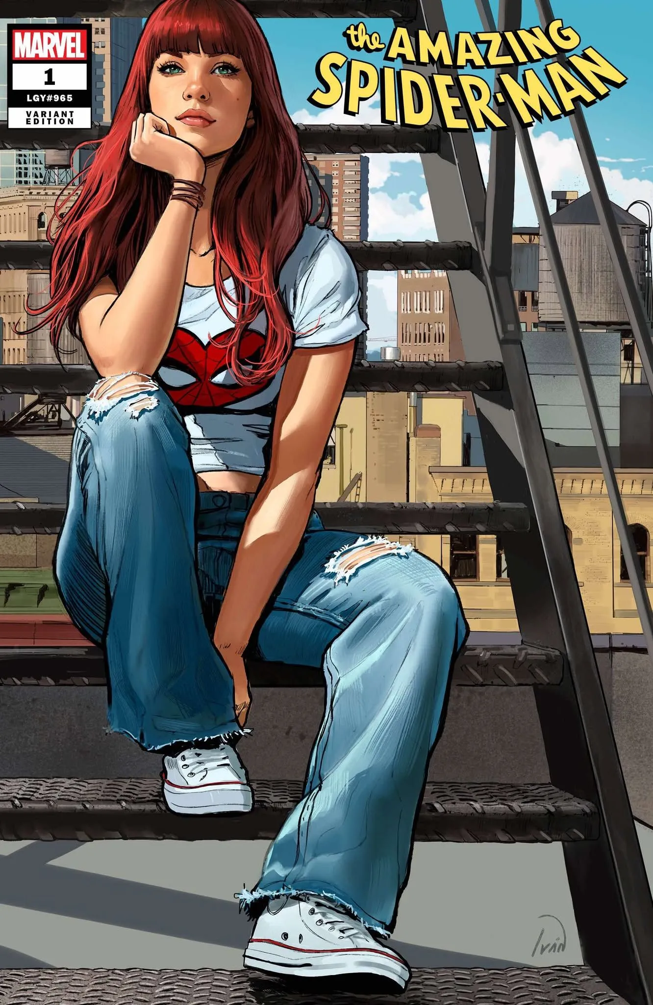Product image for AMAZING SPIDER-MAN #1 IVAN TALAVERA EXCLUSIVE TRADE VARIANT