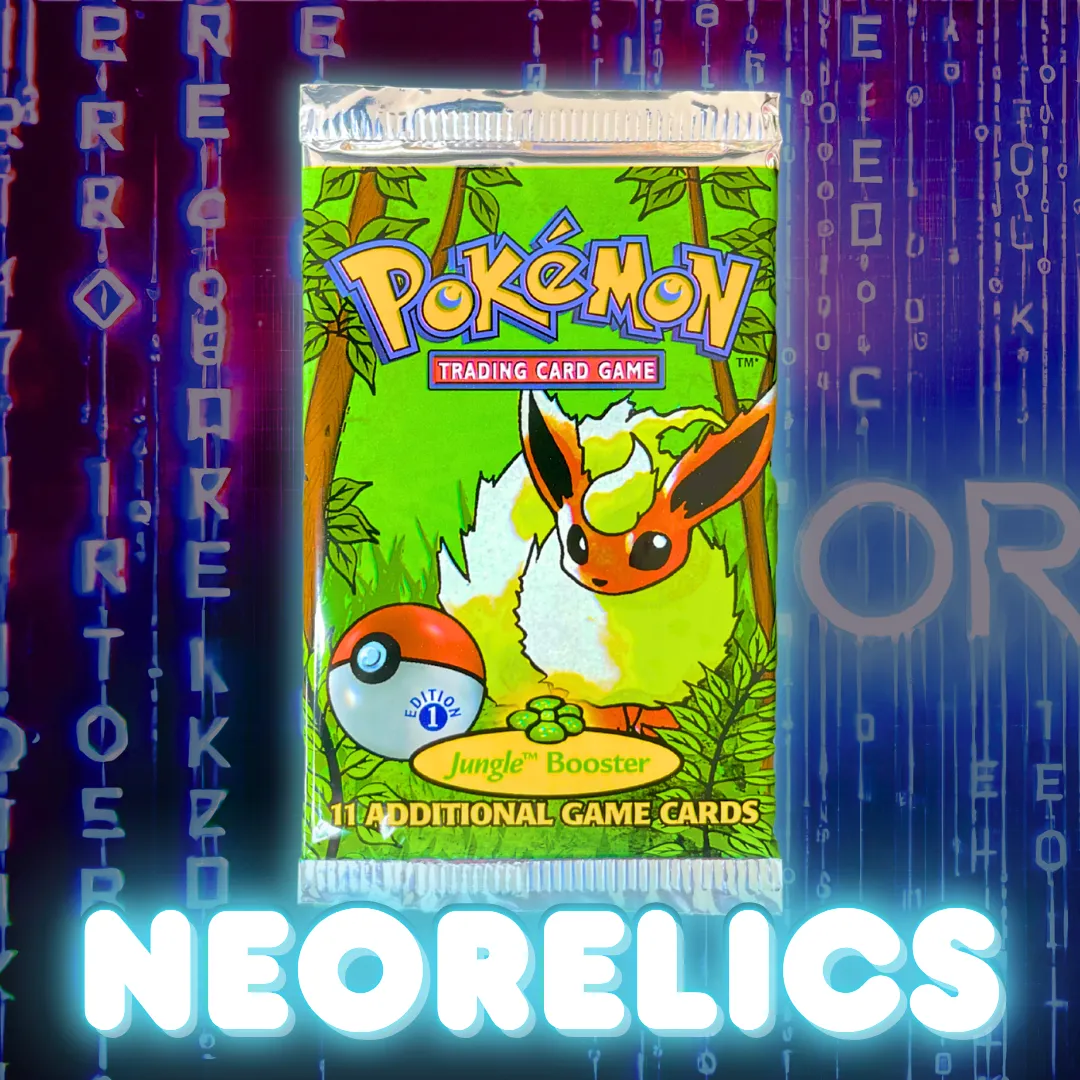 Product image for 🔥 HOLO or FULL REFUND! 🌟1st Edition Jungle Pack 🎥 LIVE Rip Only