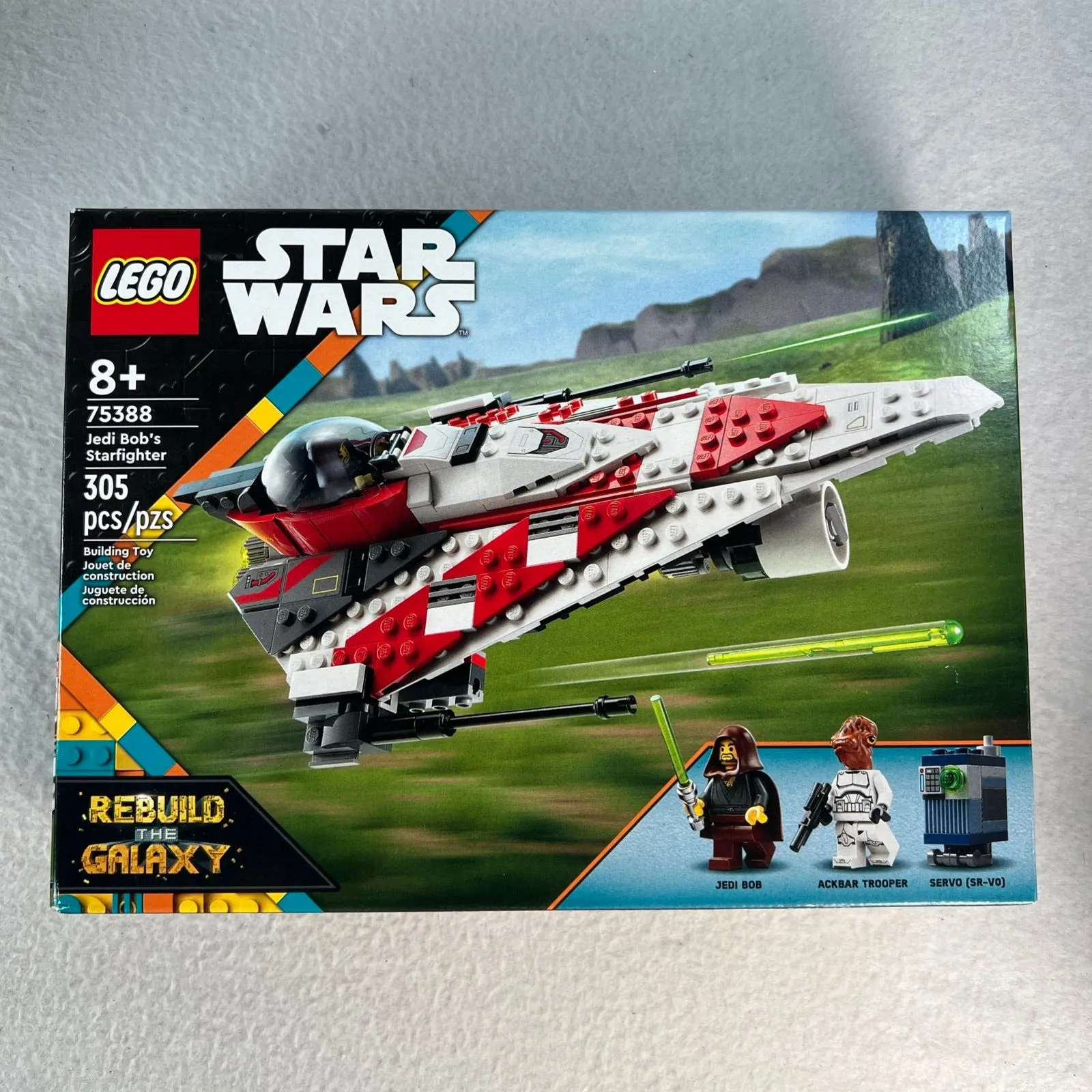 Product image for LEGO Star Wars: Jedi Bob's Star fighter Set 75388 Sealed