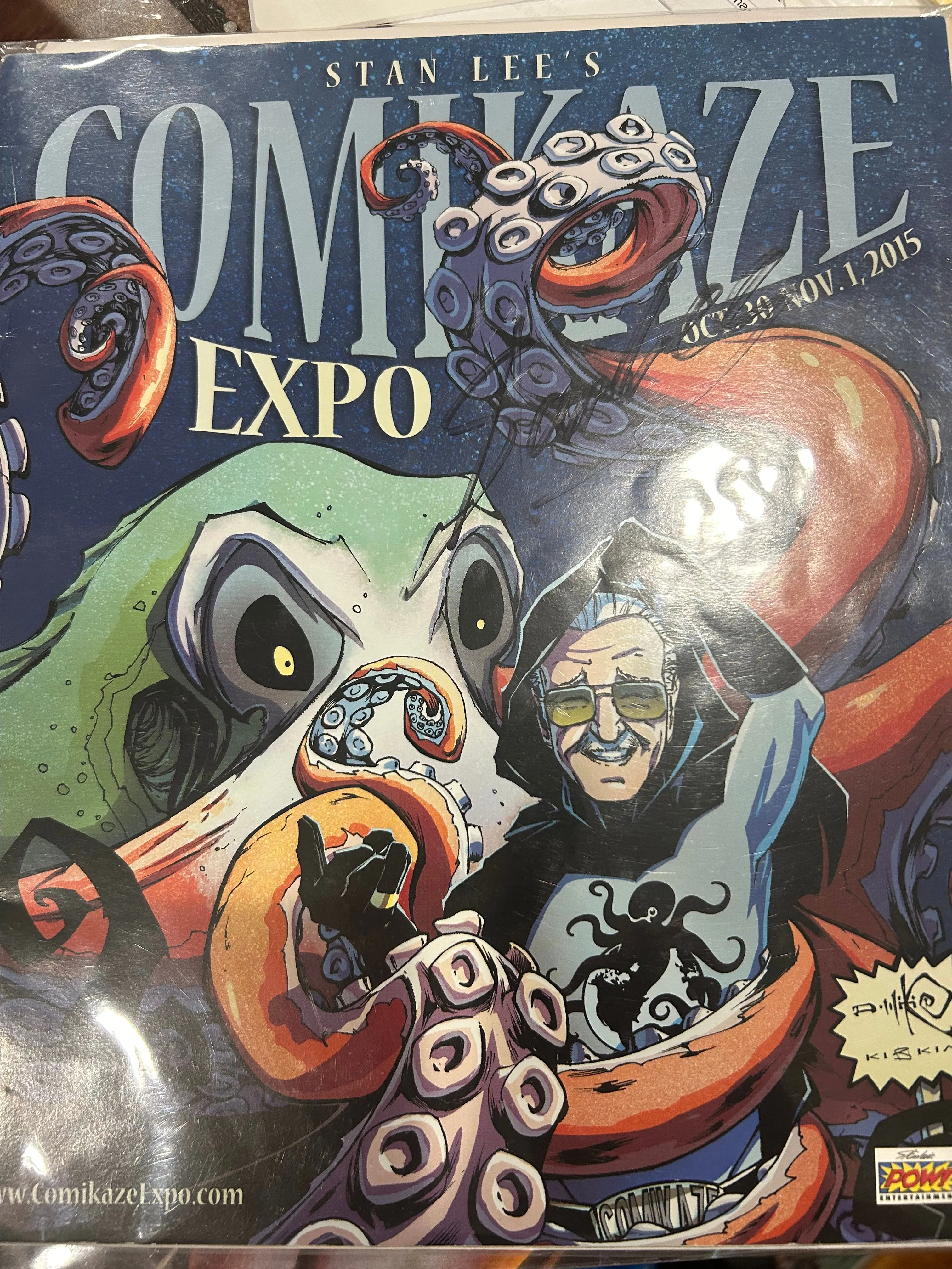 Product image for Comikaze Expo 2015 Stan Lee signed program
