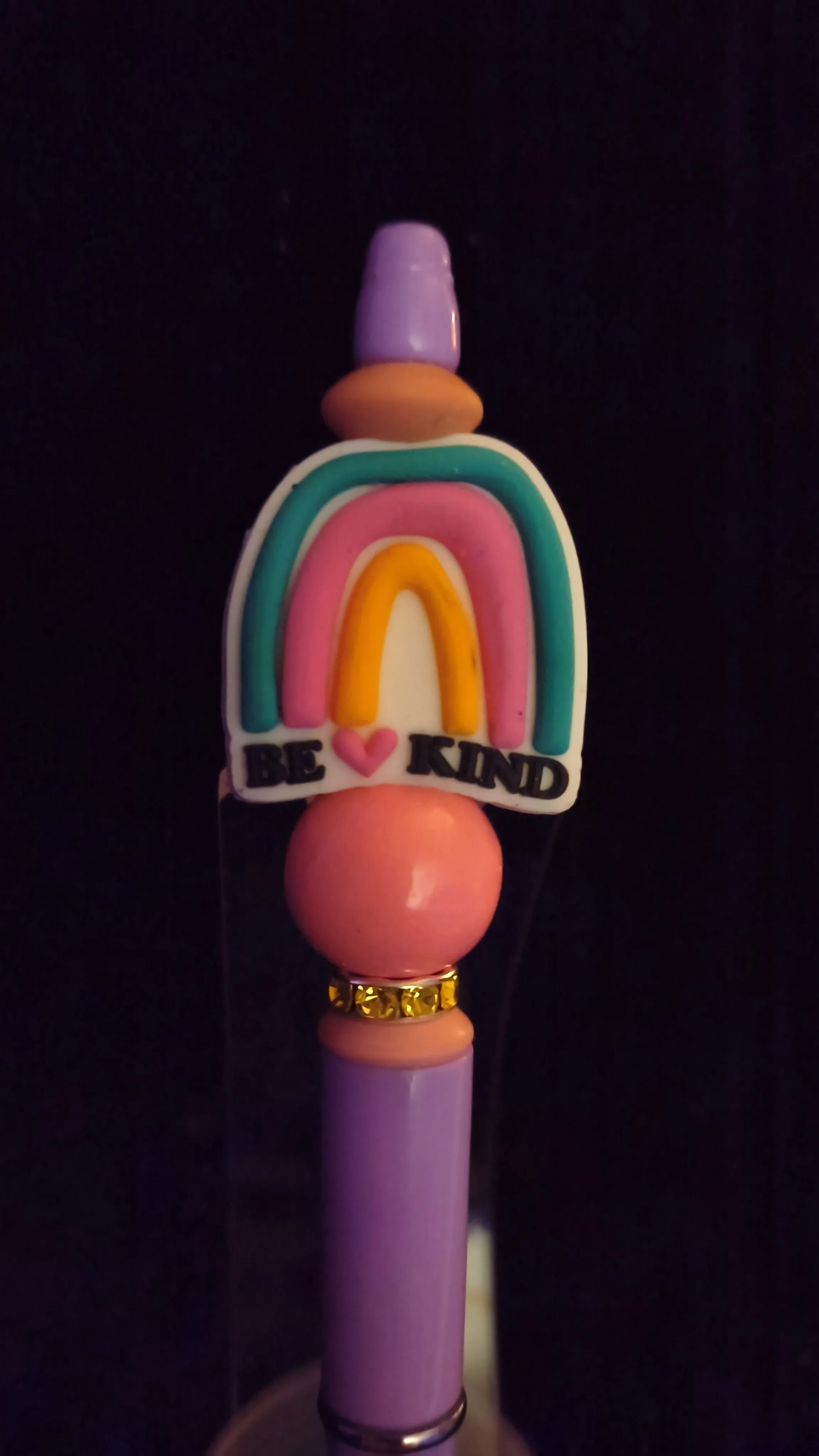Product image for Beadable Pens - Lavender Be Kind Rainbow #393