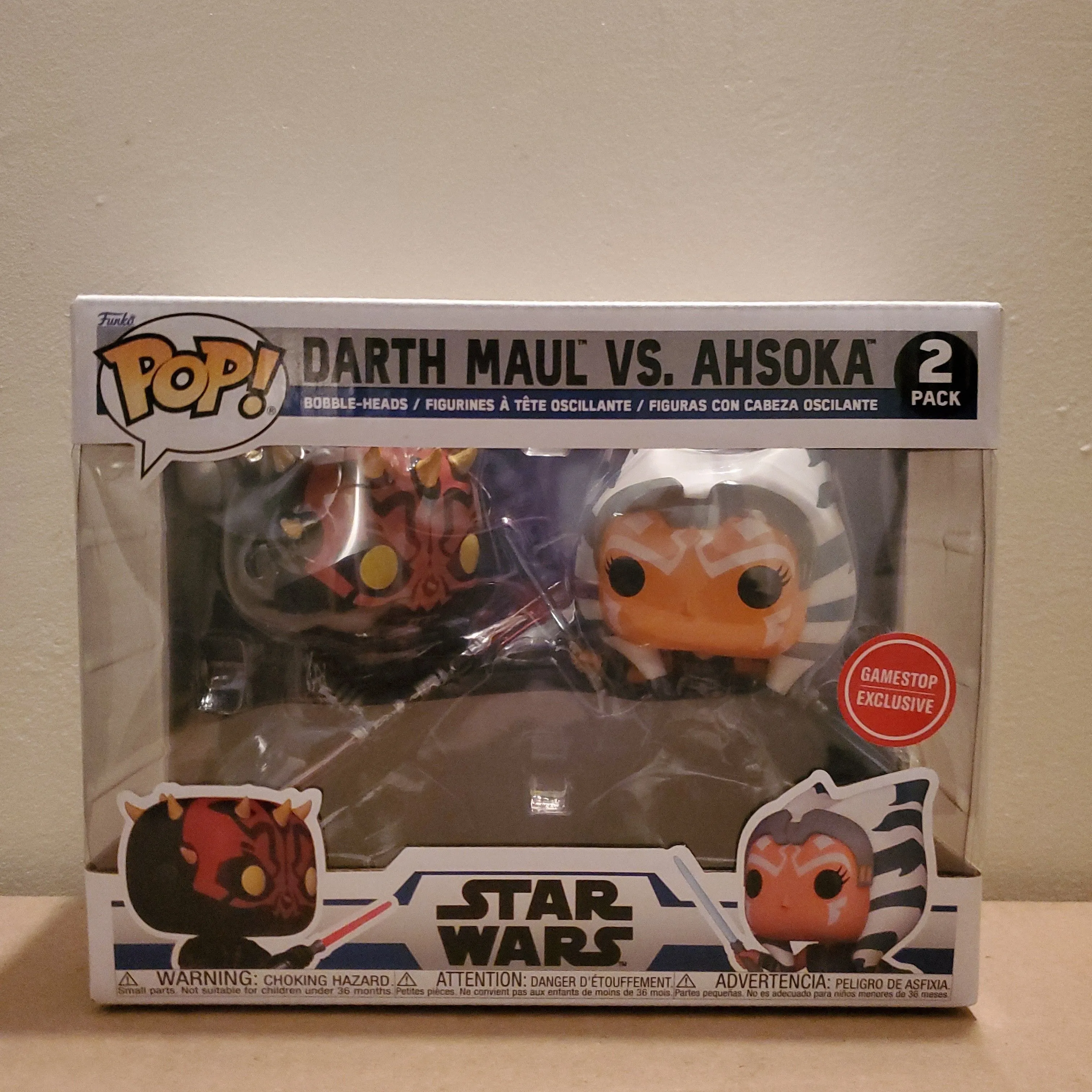 Product image for Star Wars (Darth Maul vs. Ahsoka) Gamestop Exclusive 2023